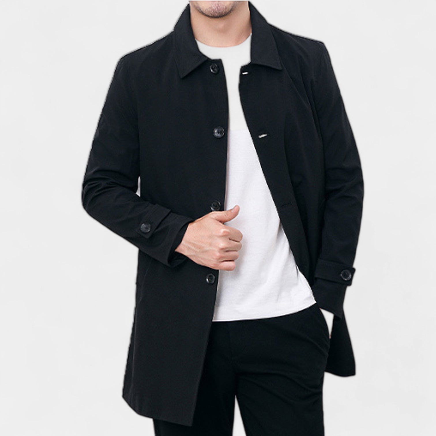Vintares | Waterproof Trench Coat for Men