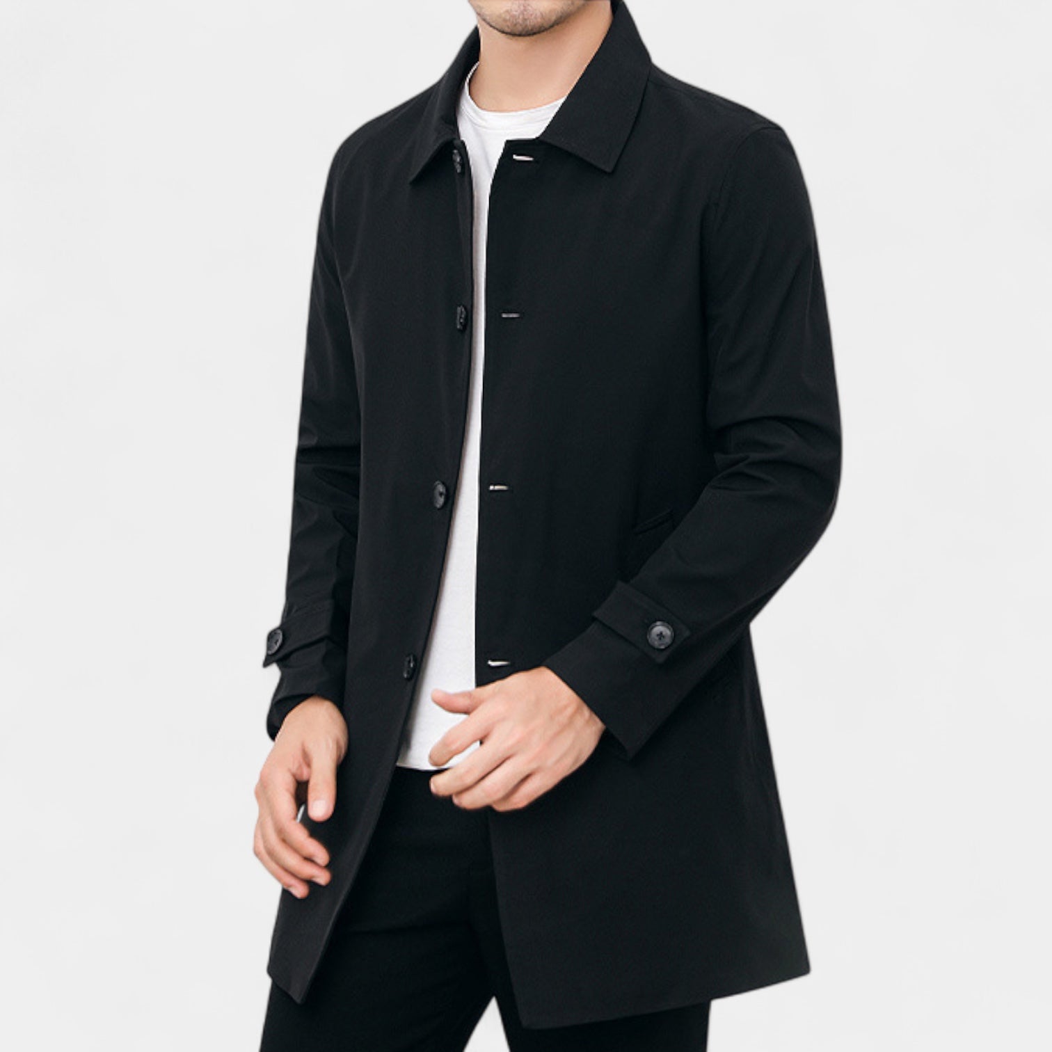 Vintares | Waterproof Trench Coat for Men