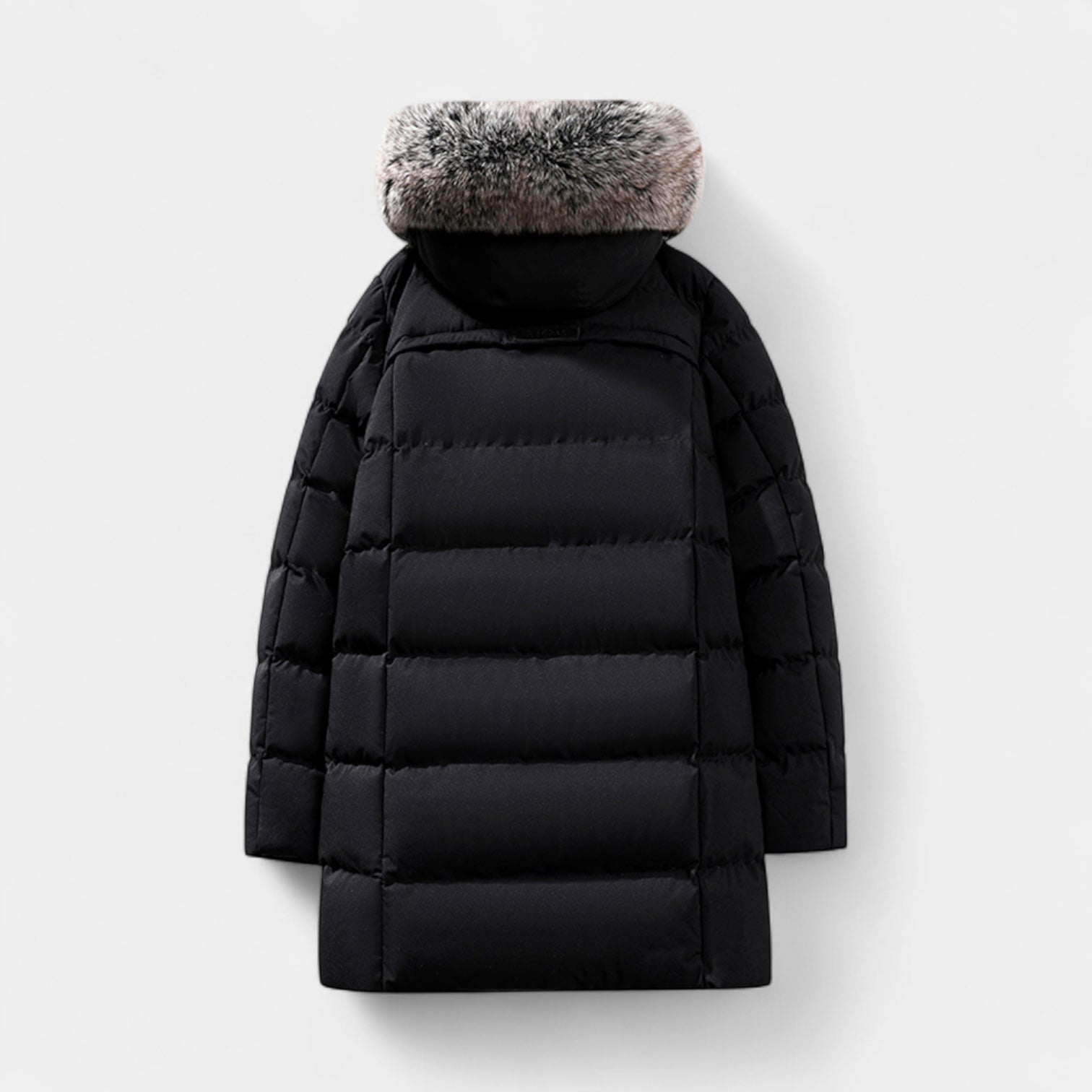 Vintares | Long Puffer Parka with Hood for Men