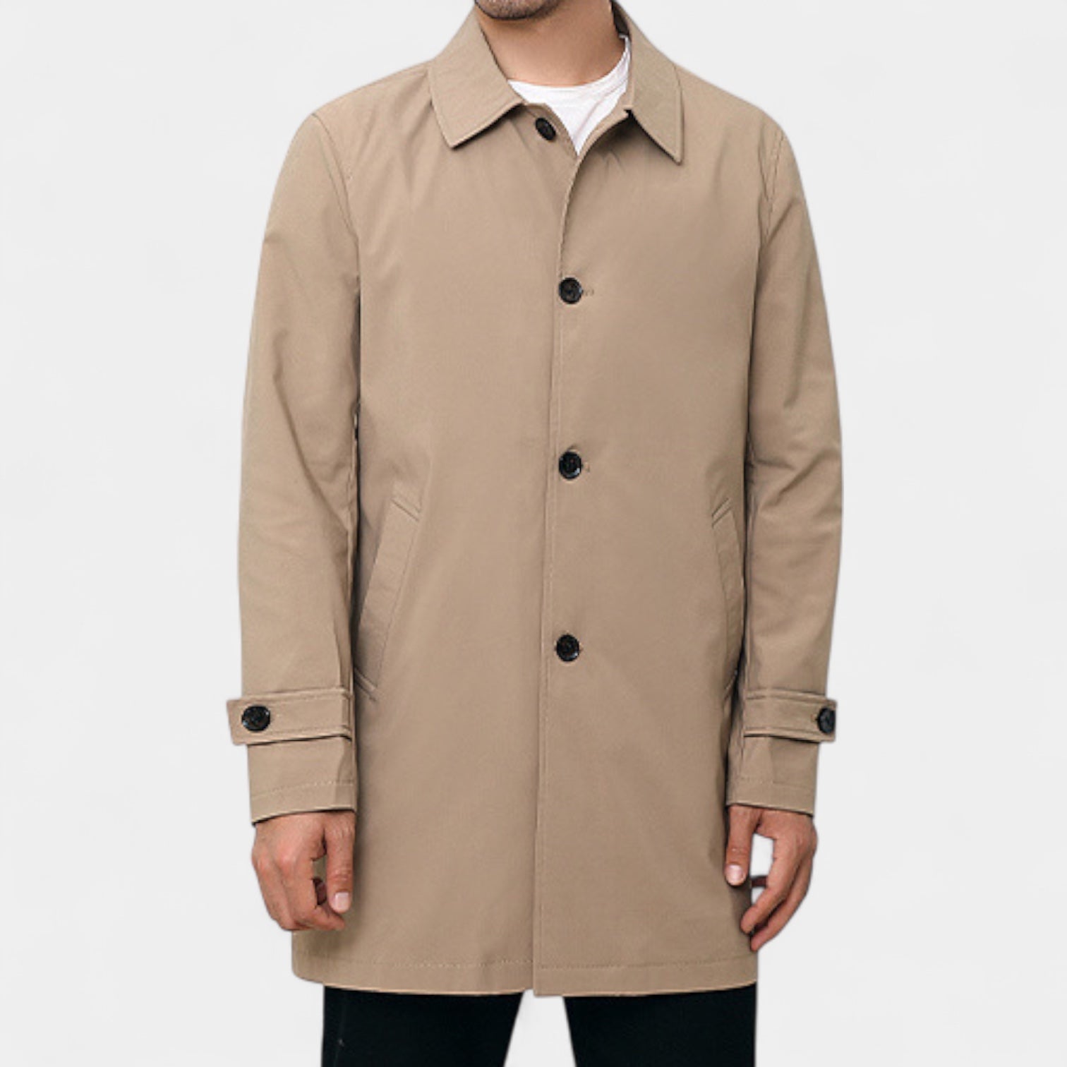 Vintares | Waterproof Trench Coat for Men