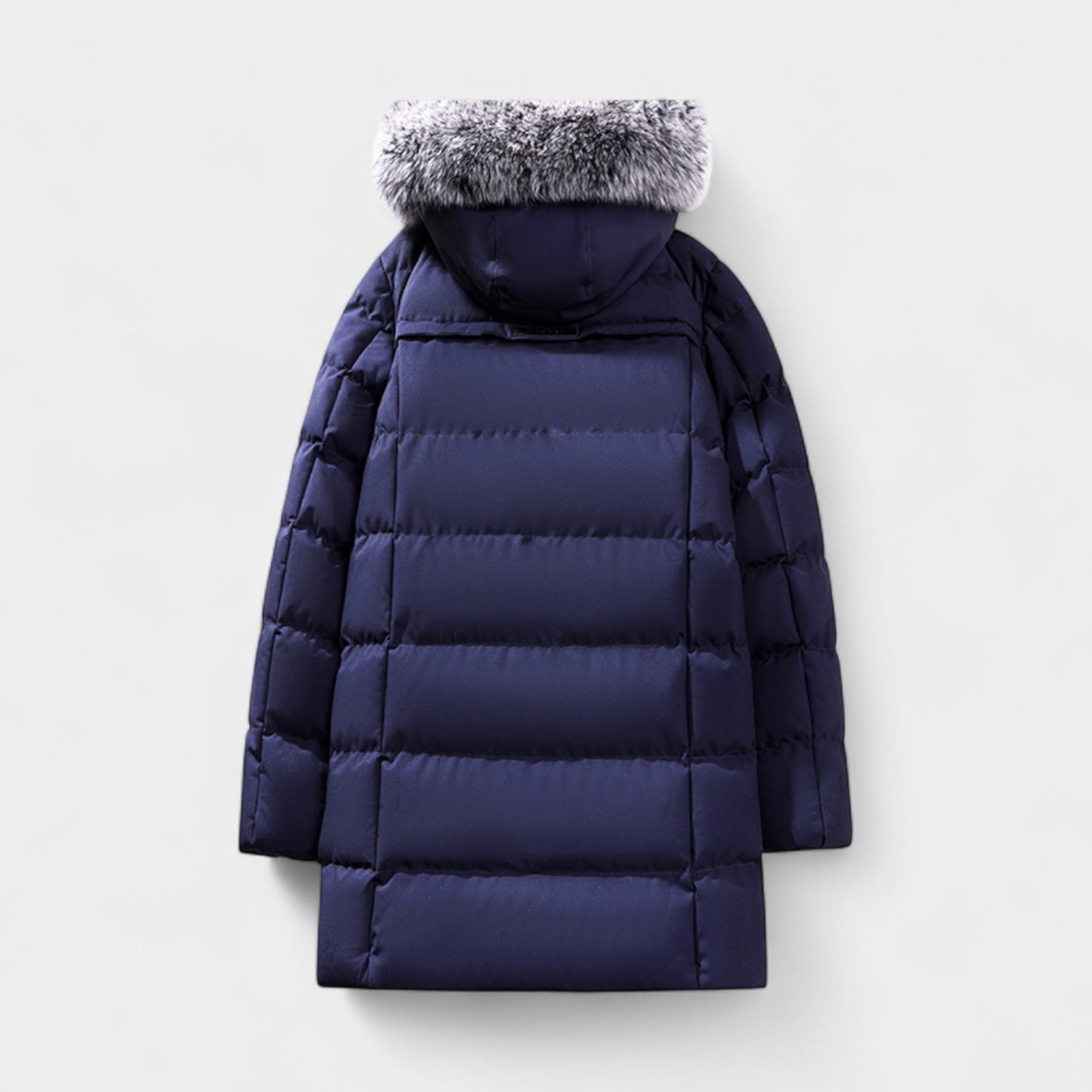 Vintares | Long Puffer Parka with Hood for Men
