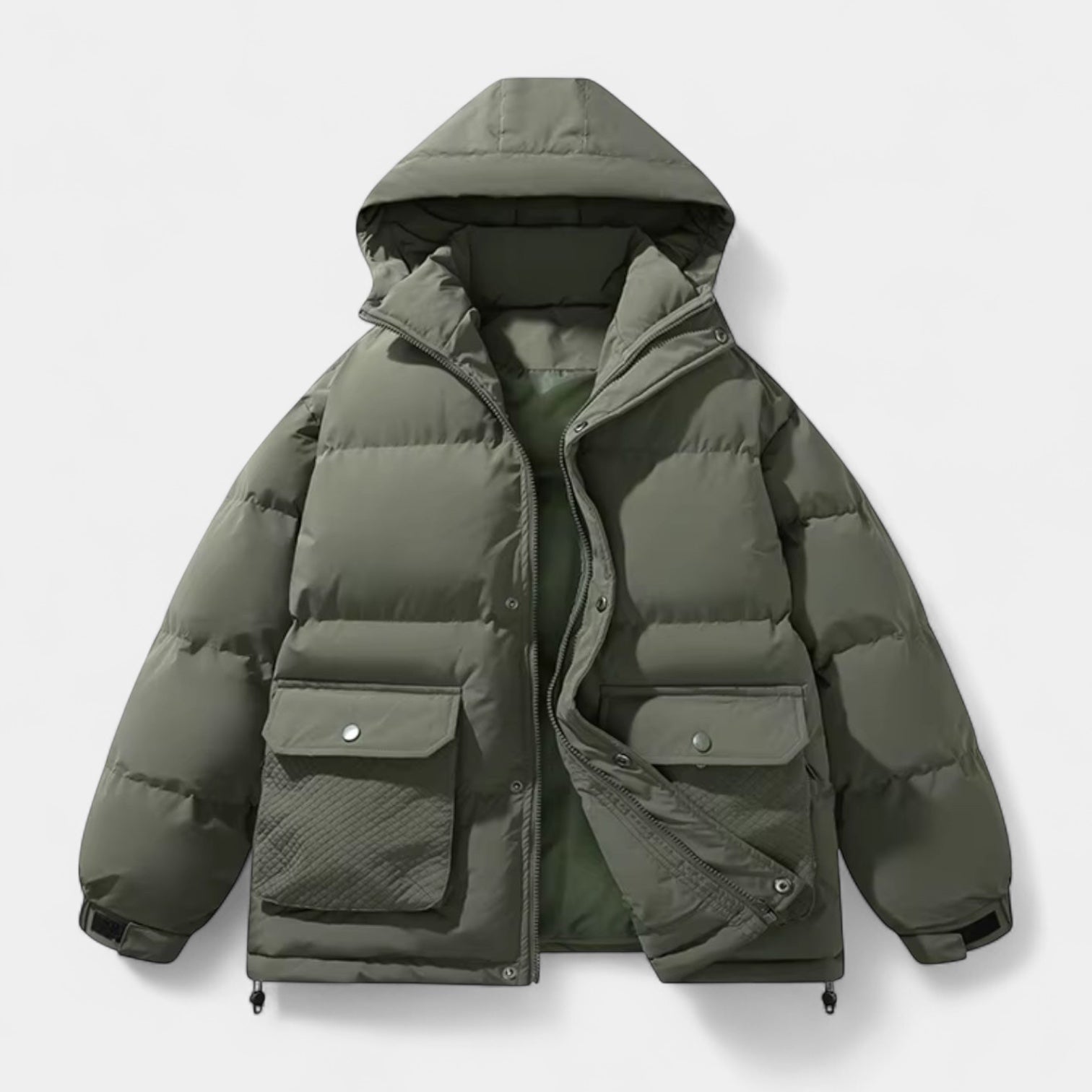 Vintares | Winter Puffer Jacket for Men