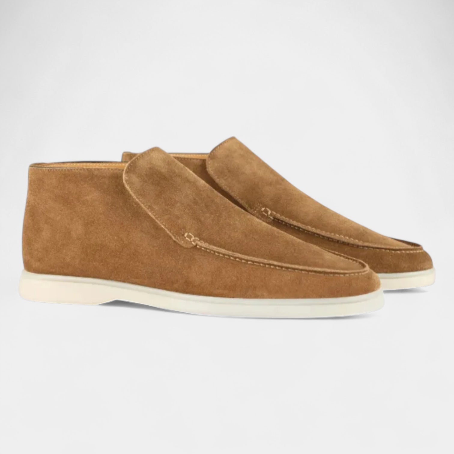 Vintares | Suede High-Top Loafers for Men
