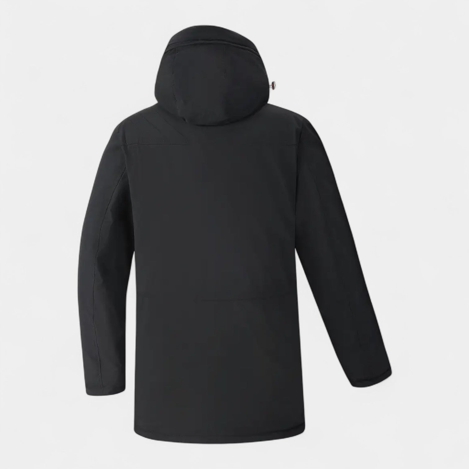 Vintares | Long Puffer Parka with Detachable Hood for Men