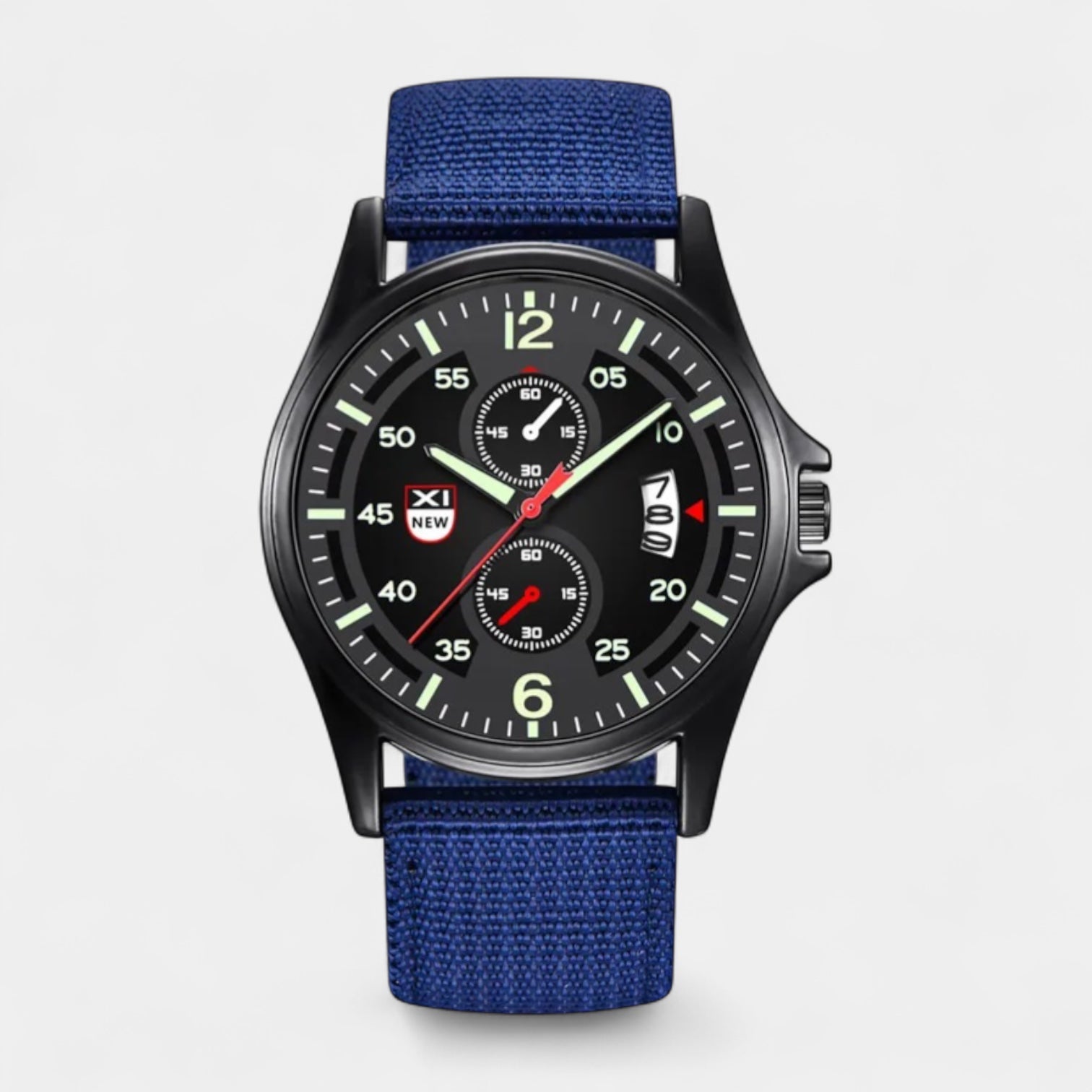 Vintares | Men's Military 40 mm Watch, Sports Band