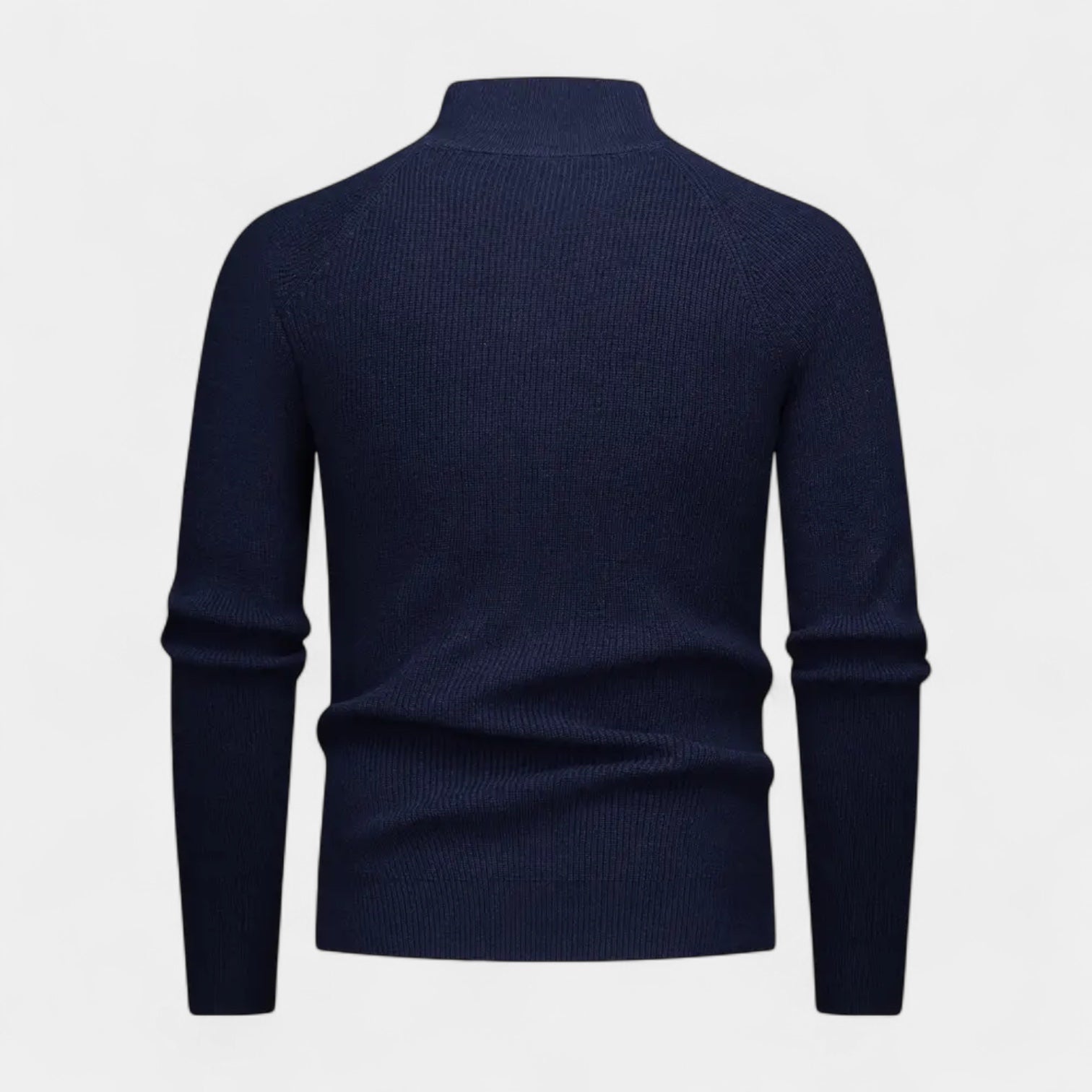 Vintares | Quarter Zip Knit Jumper for Men