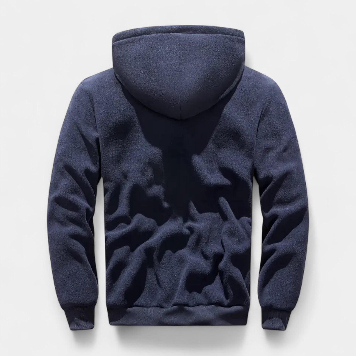 Vintares | Sherpa Fleece Zip Hoodie for Men