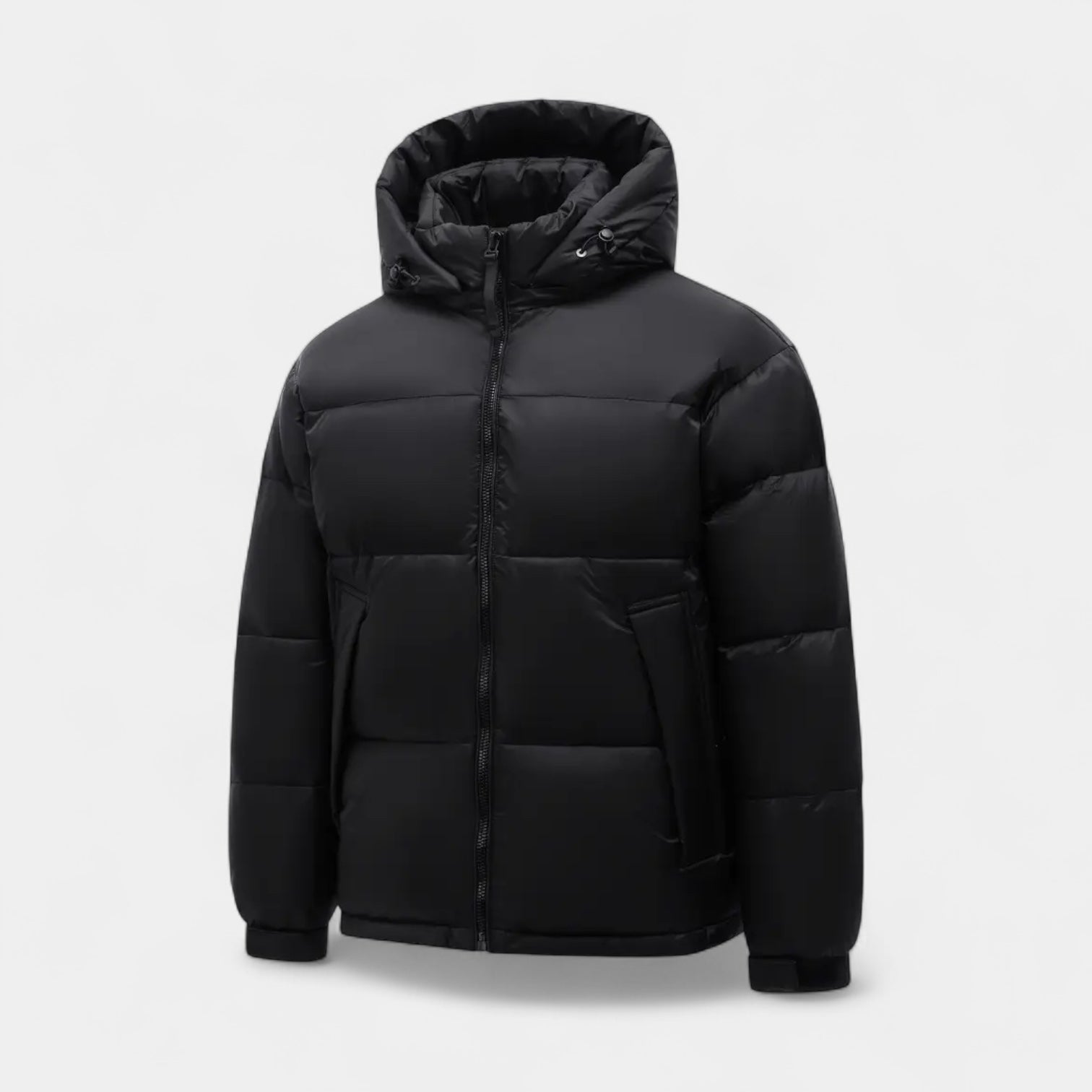 Vintares | Thick Puffer with Detachable Hood for Men