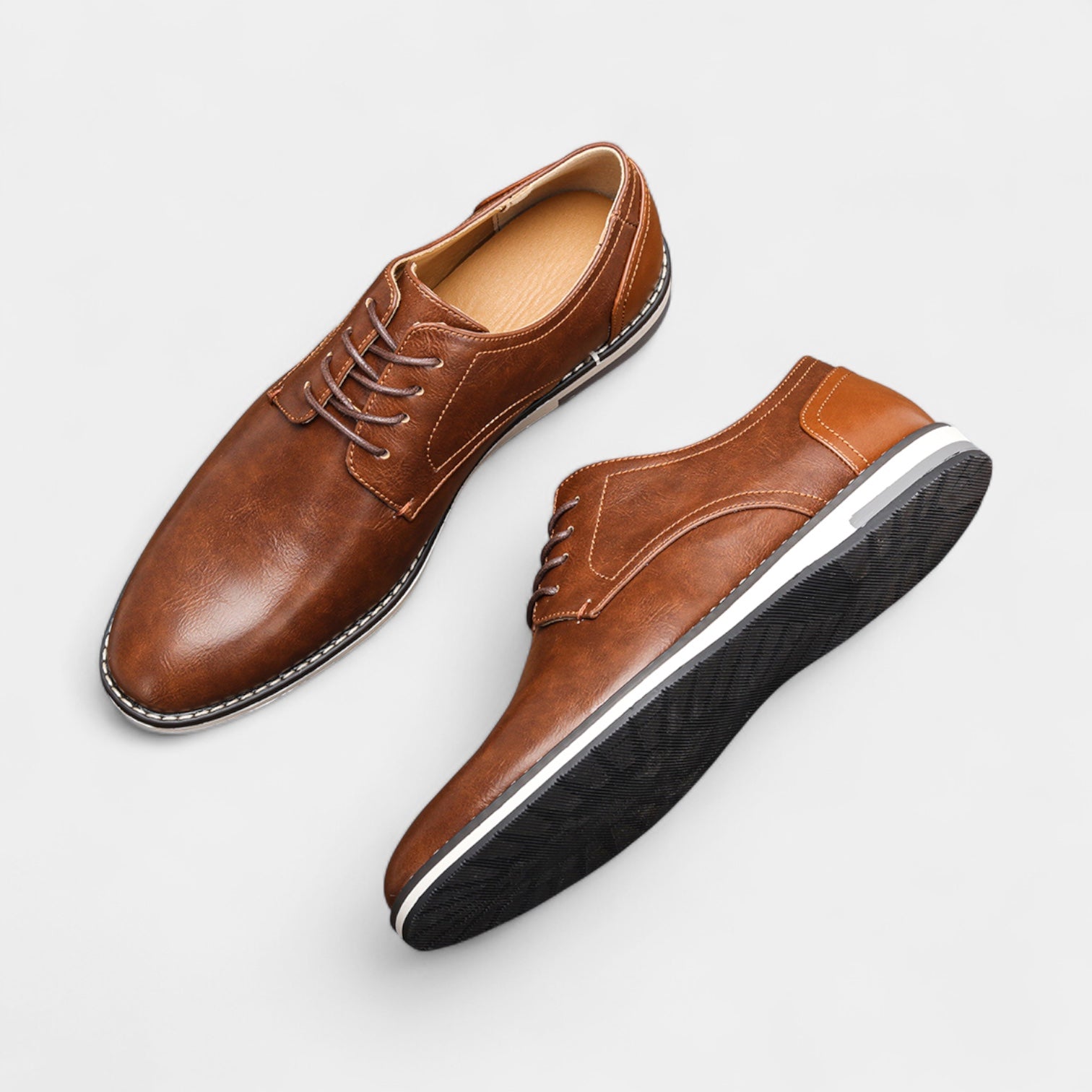 Vintares | Leather Loafer Shoes for Men