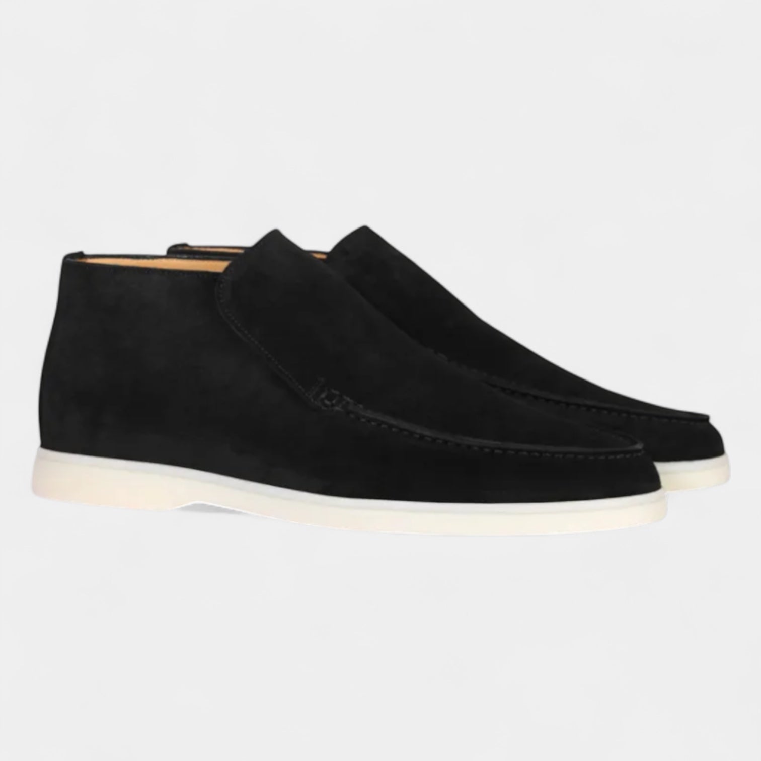 Vintares | Suede High-Top Loafers for Men