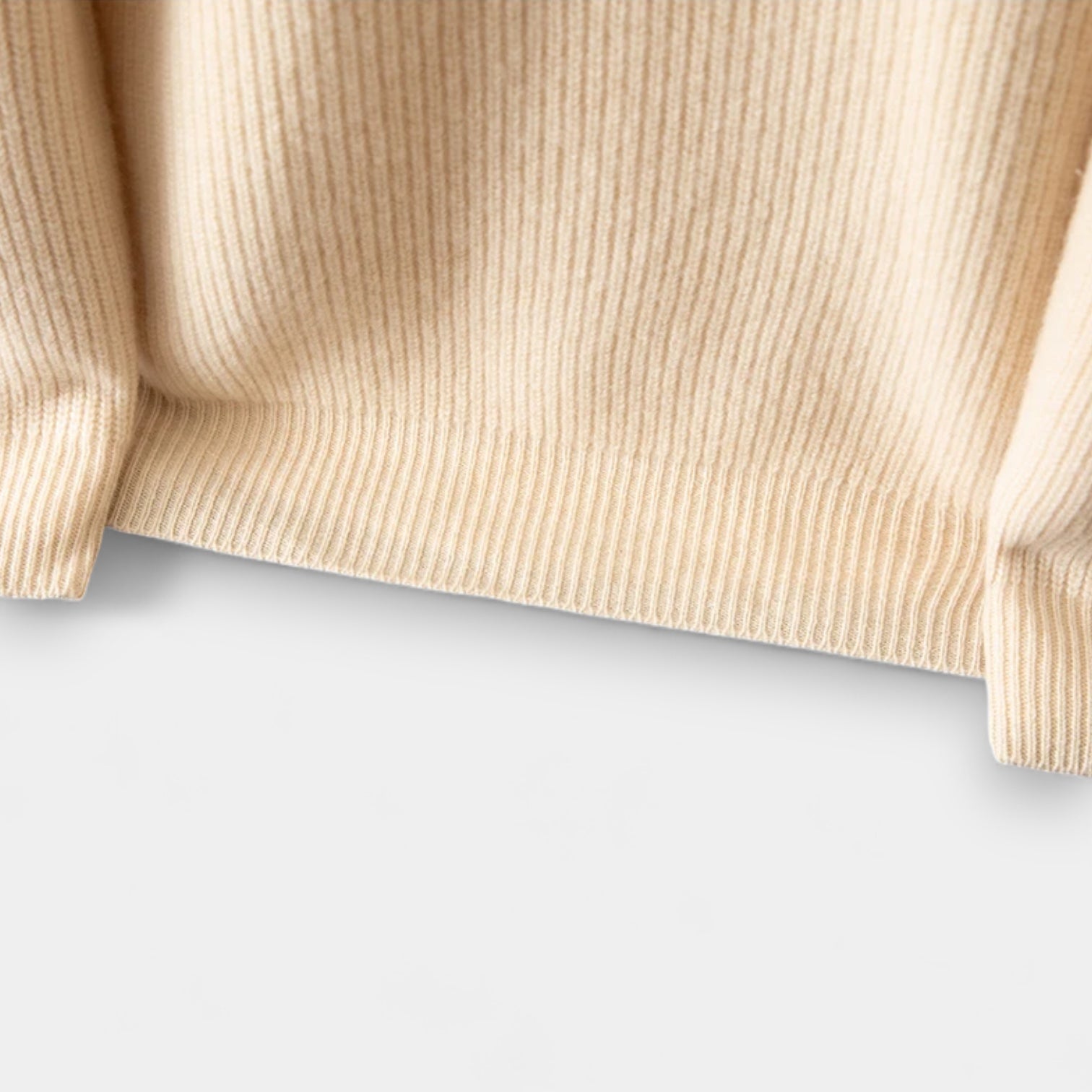 Vintares | Men's Classic Merino Wool Sweater - Ribbed