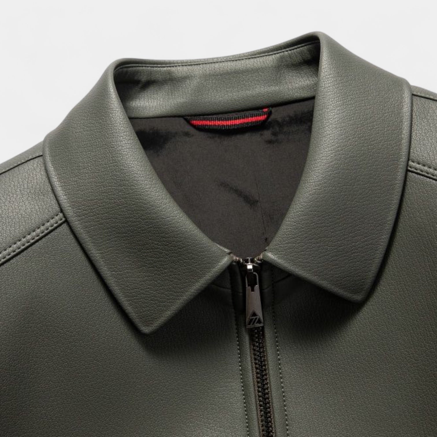 Vintares | Genuine Leather Jacket for Men – Classic Minimalist Design