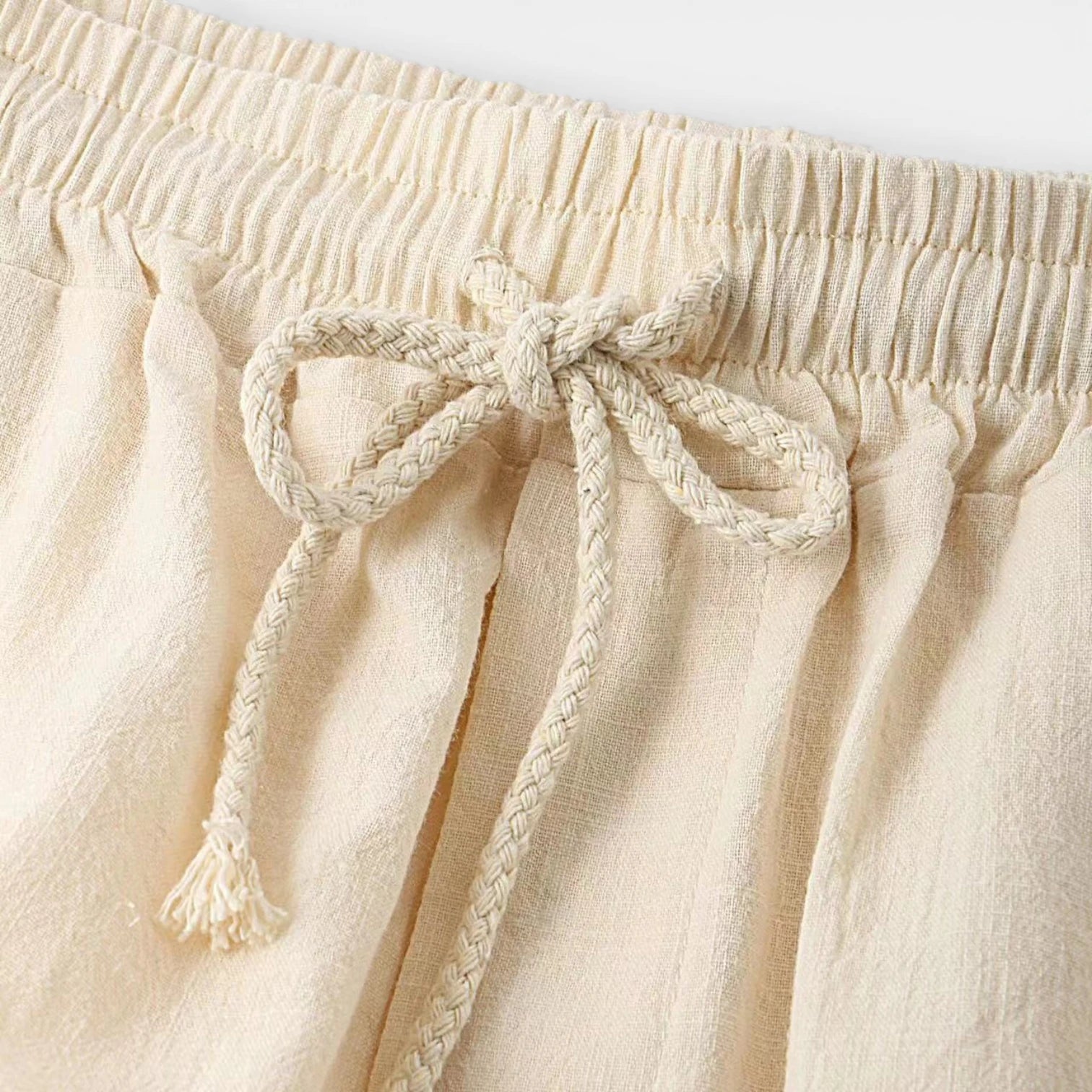 Vintares | Men’s Short Sleeve Button-Up Shirt and Drawstring Shorts Set