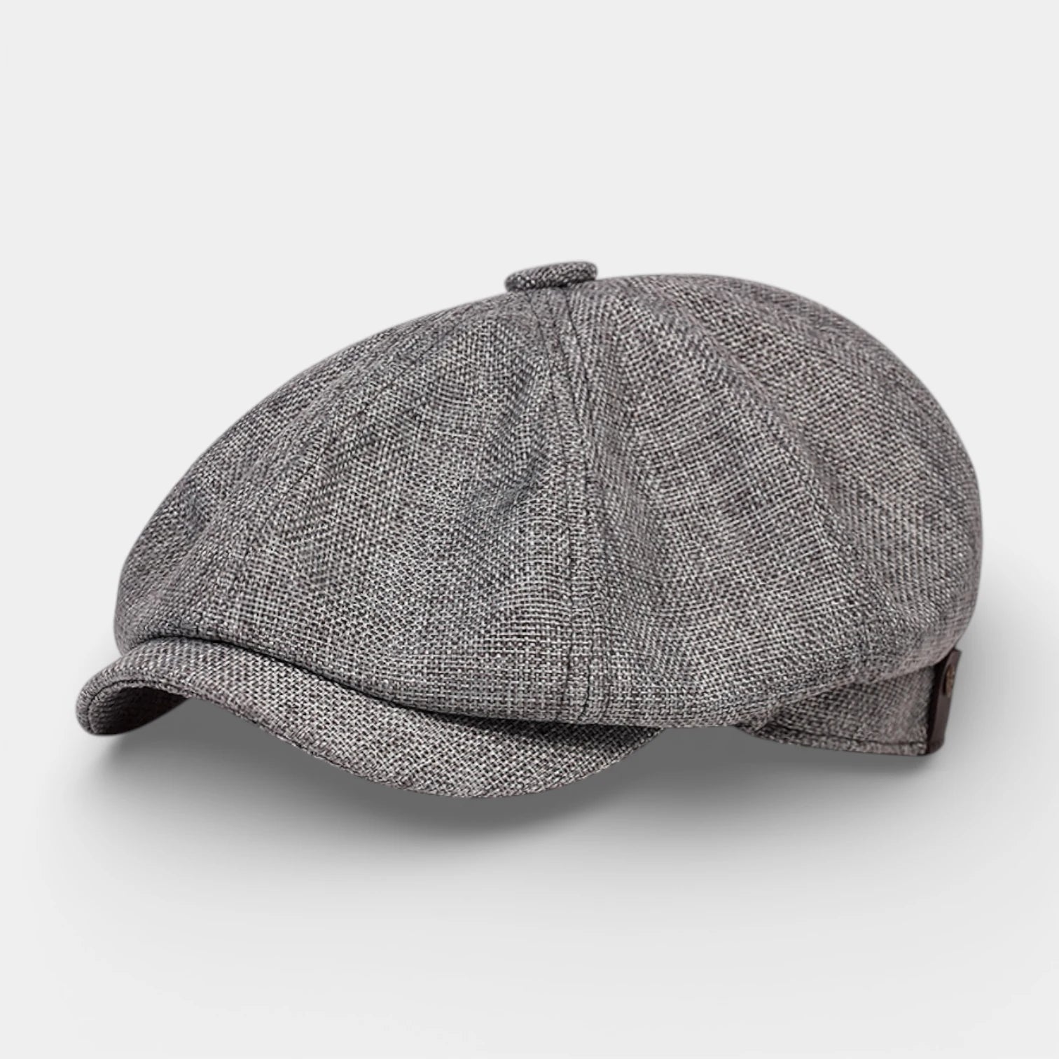 Multi-Panel Newsboy Cap Curved Brim for Men