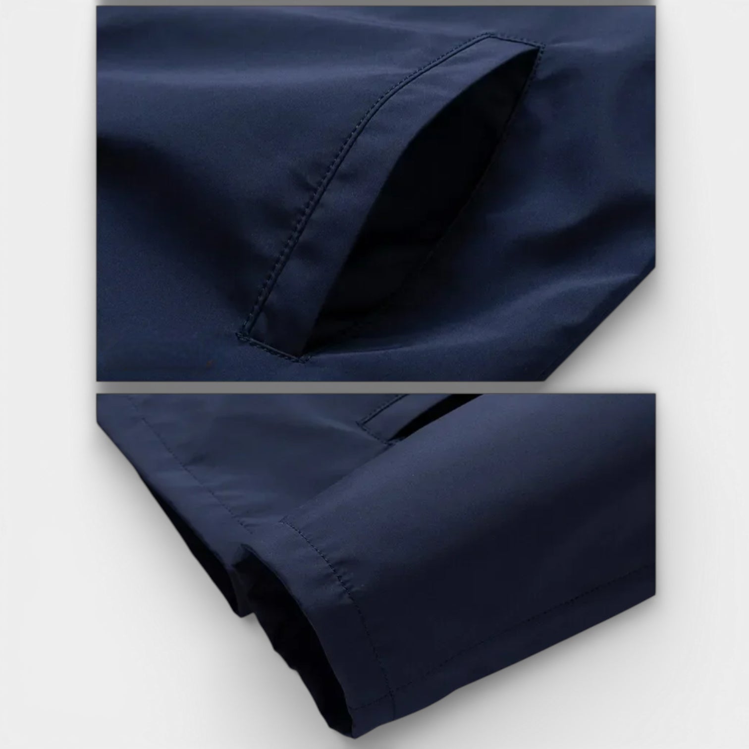 Vintares | Men’s Zip-Up Jacket Polo Collar - Regular Fit