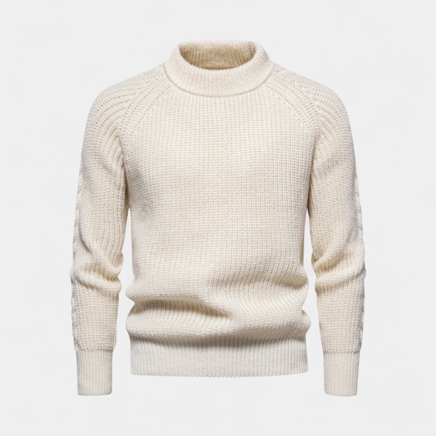 Vintares | Classic Wool Blend Crewneck for Men