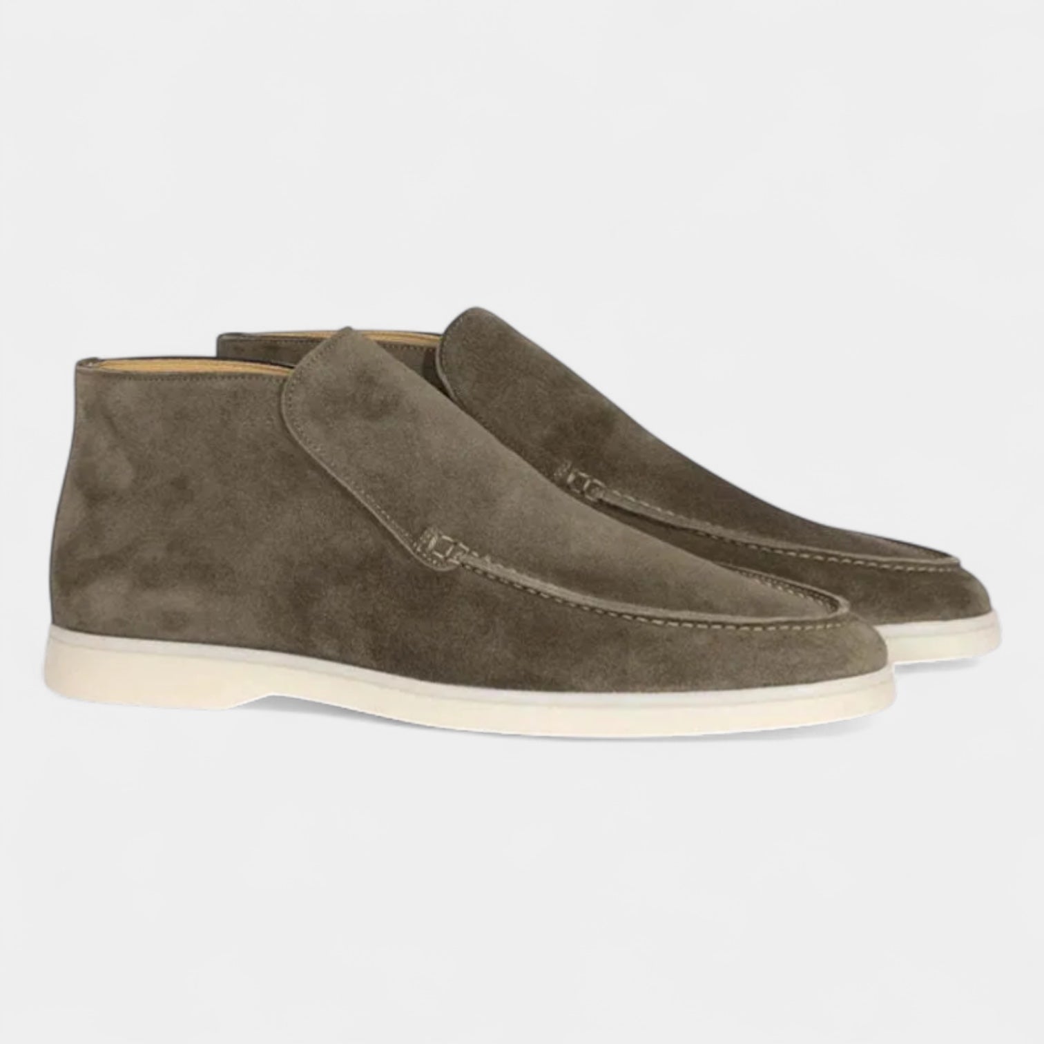Vintares | Suede High-Top Loafers for Men