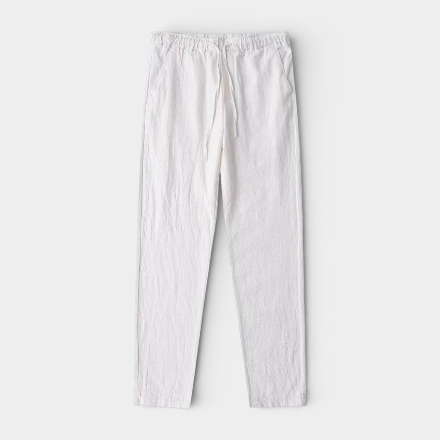 Vintares | Men’s Drawstring Tapered Pants – Relaxed Fit