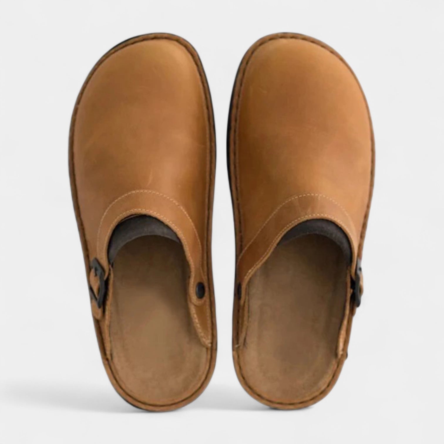 Vintares | Suede Slipper Clogs for Men