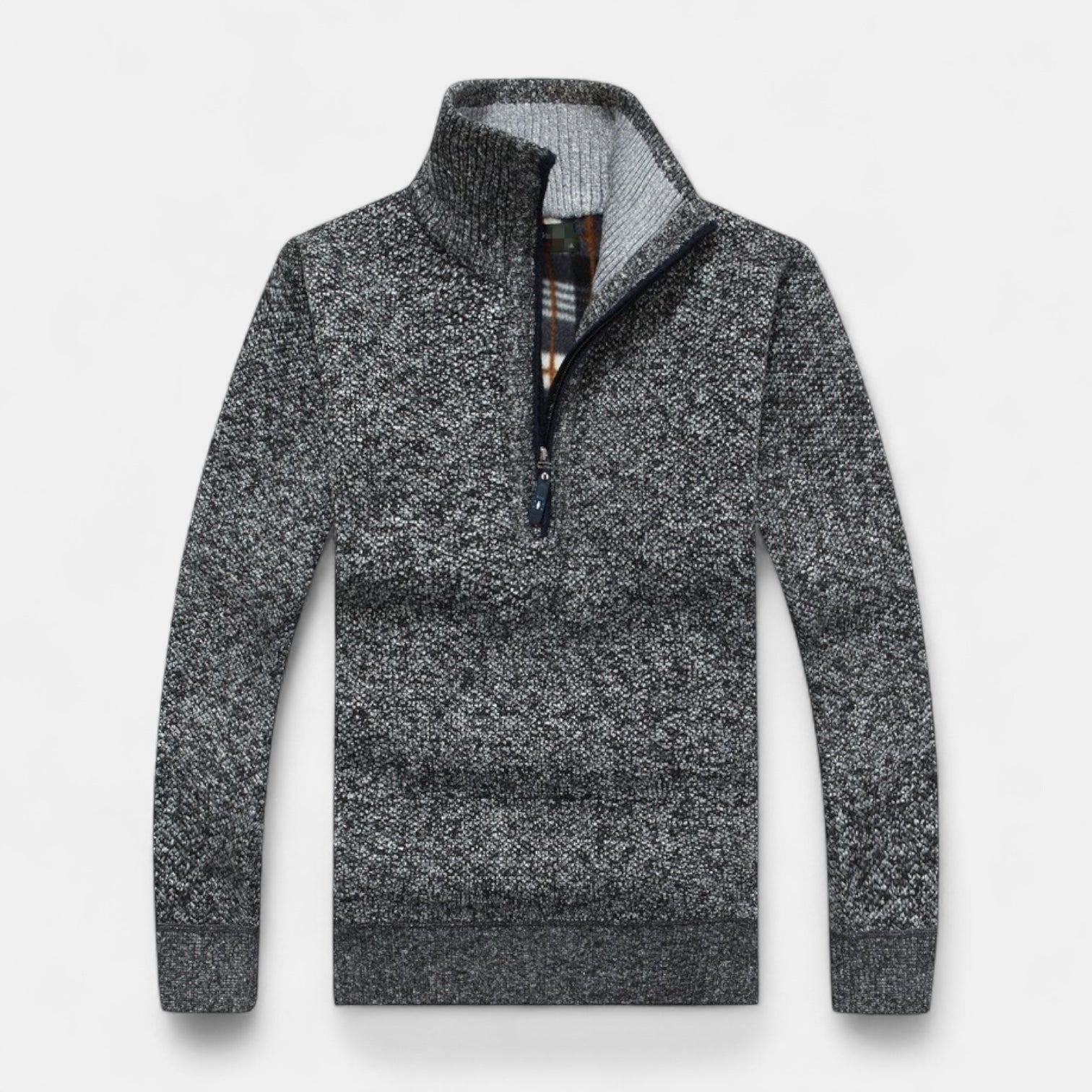 Vintares | Fleece Half-Zip Pullover Sweater for Men