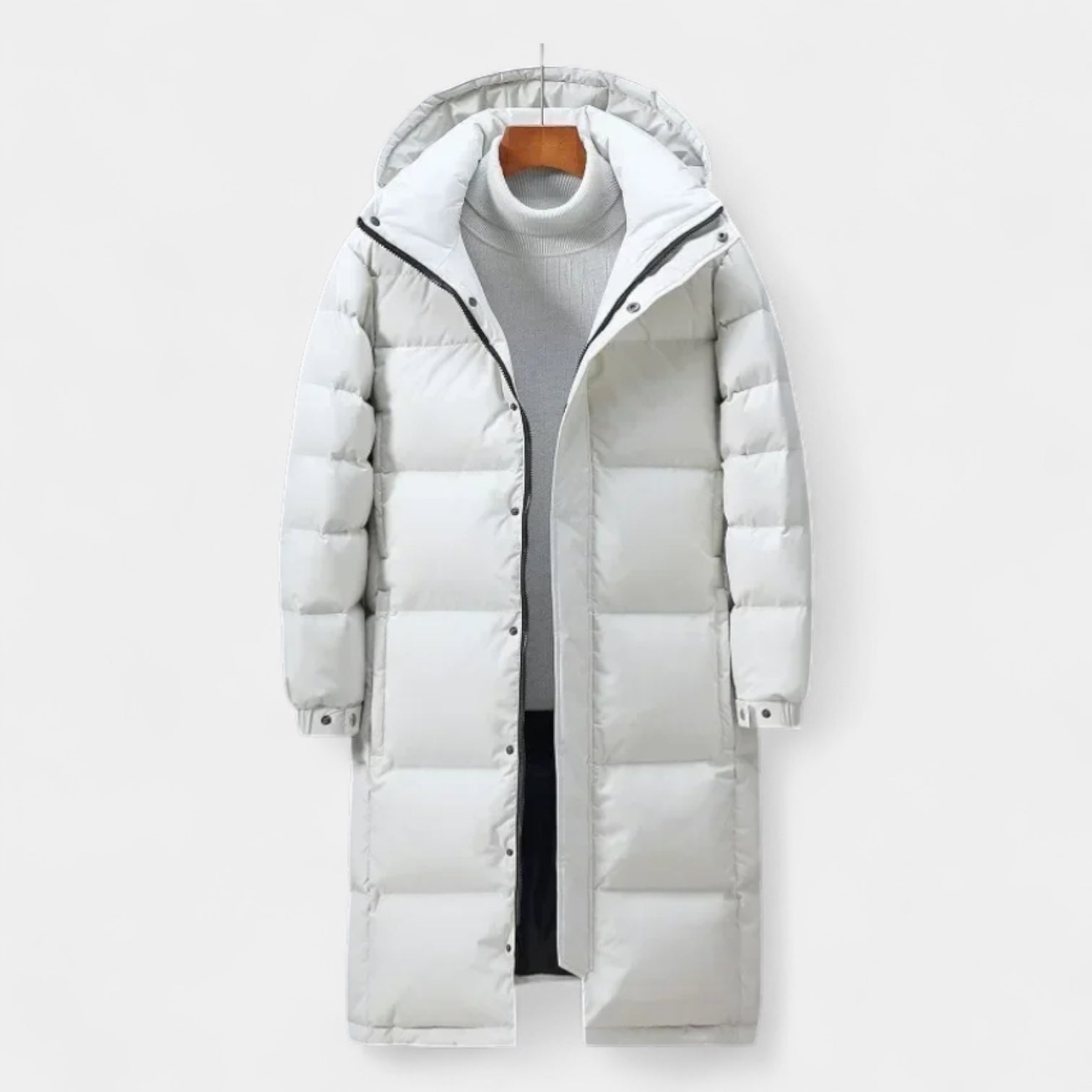 Vintares | Long Puffer Parka for Men - Waterproof and Windproof