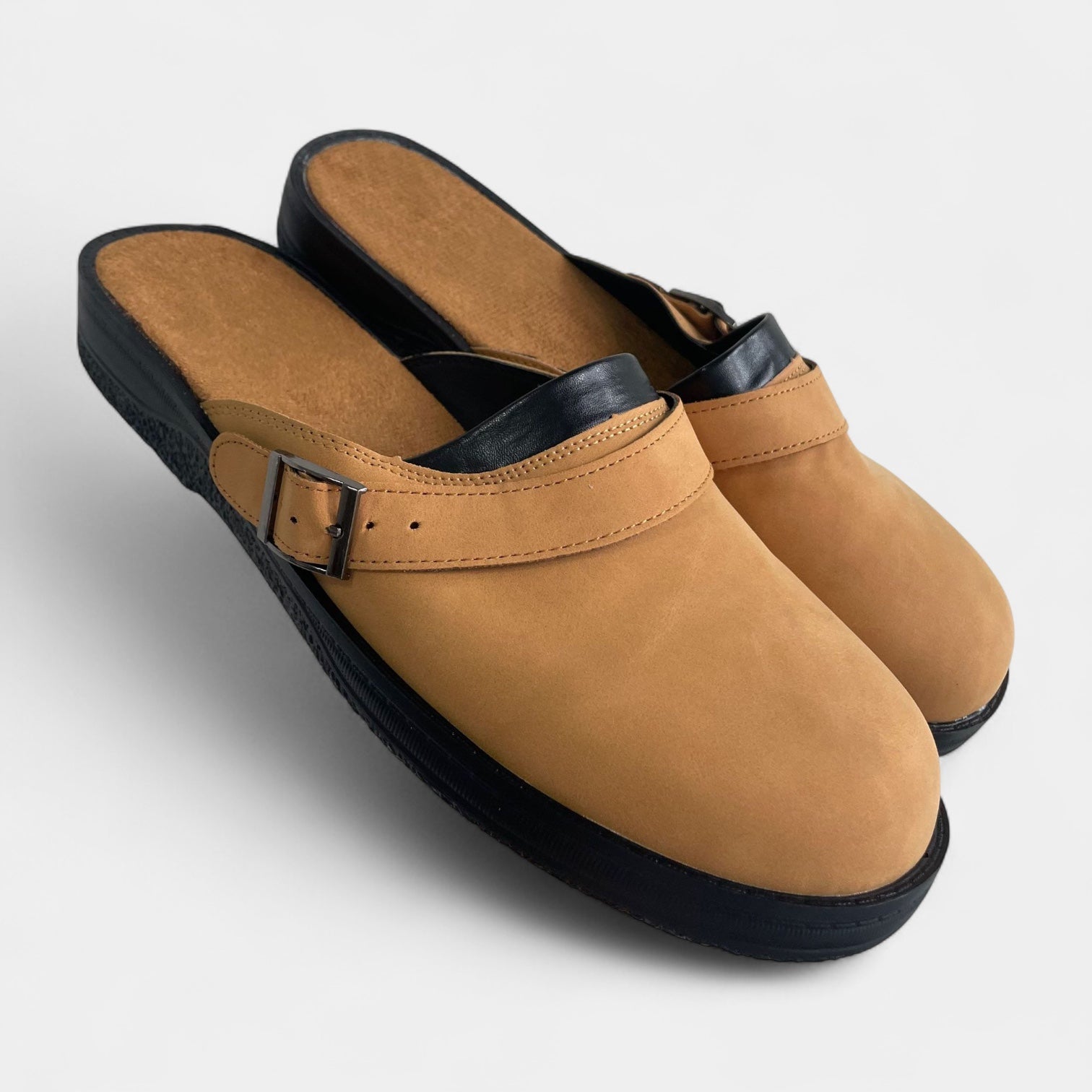 Vintares | Suede Slipper Clogs for Men