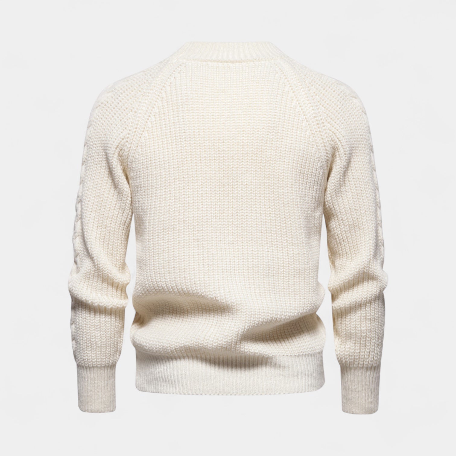 Vintares | Classic Wool Blend Crewneck for Men