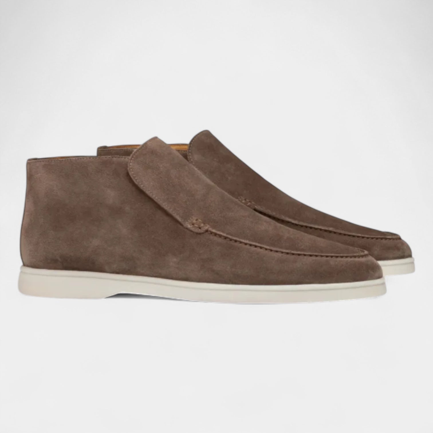 Vintares | Suede High-Top Loafers for Men