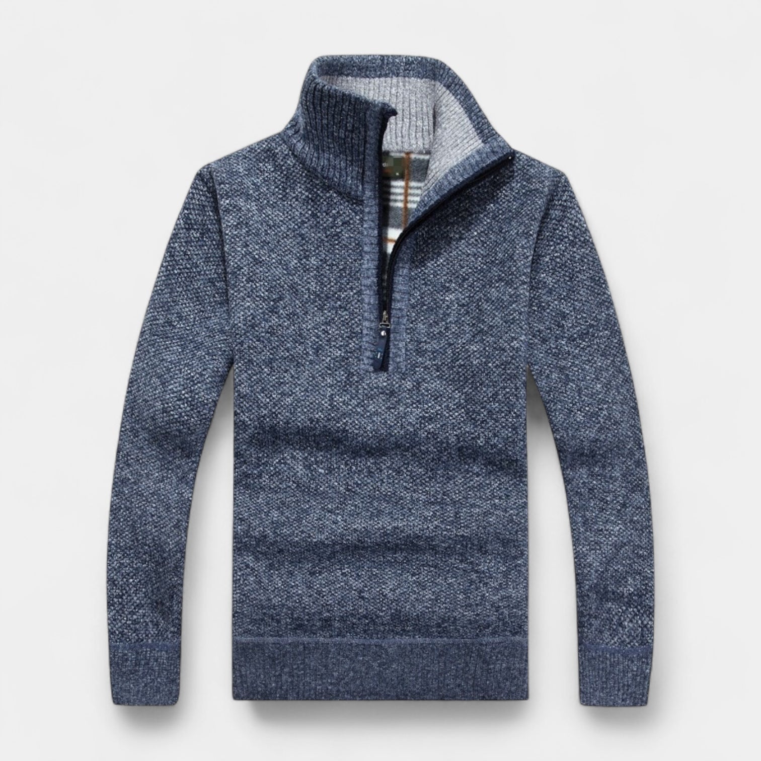 Vintares | Fleece Half-Zip Pullover Sweater for Men