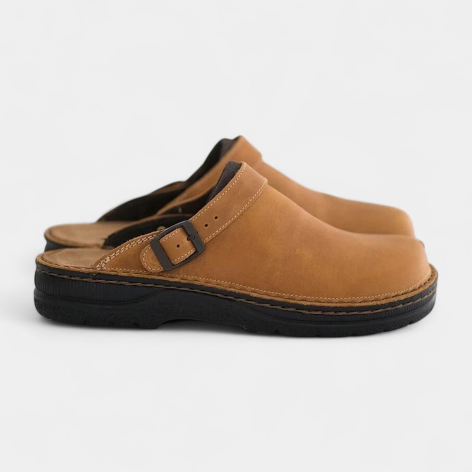 Vintares | Suede Slipper Clogs for Men