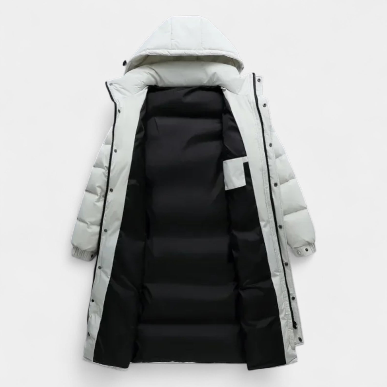 Vintares | Long Puffer Parka for Men - Waterproof and Windproof
