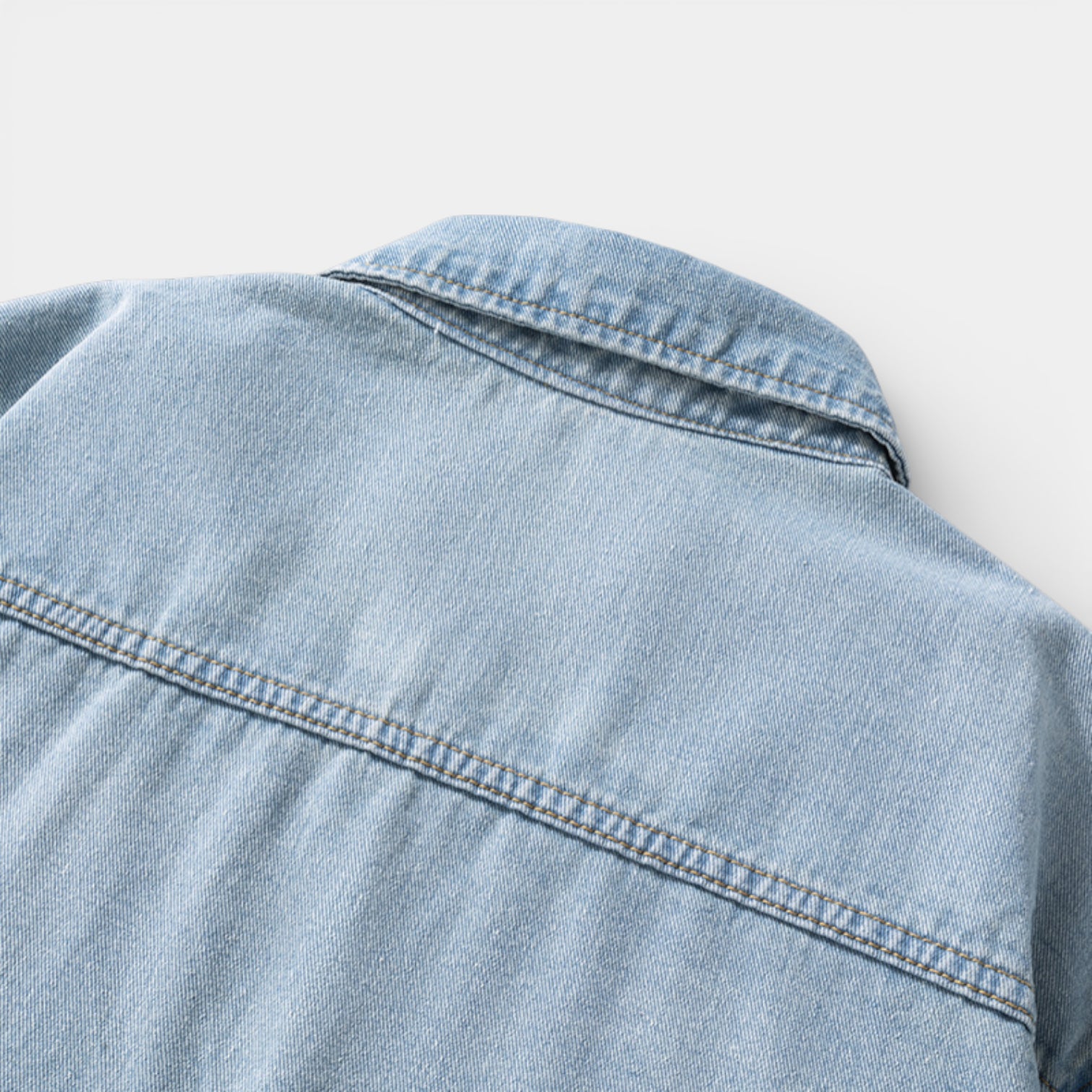 Vintares | Men’s Button-Up Denim Shirt Jacket
