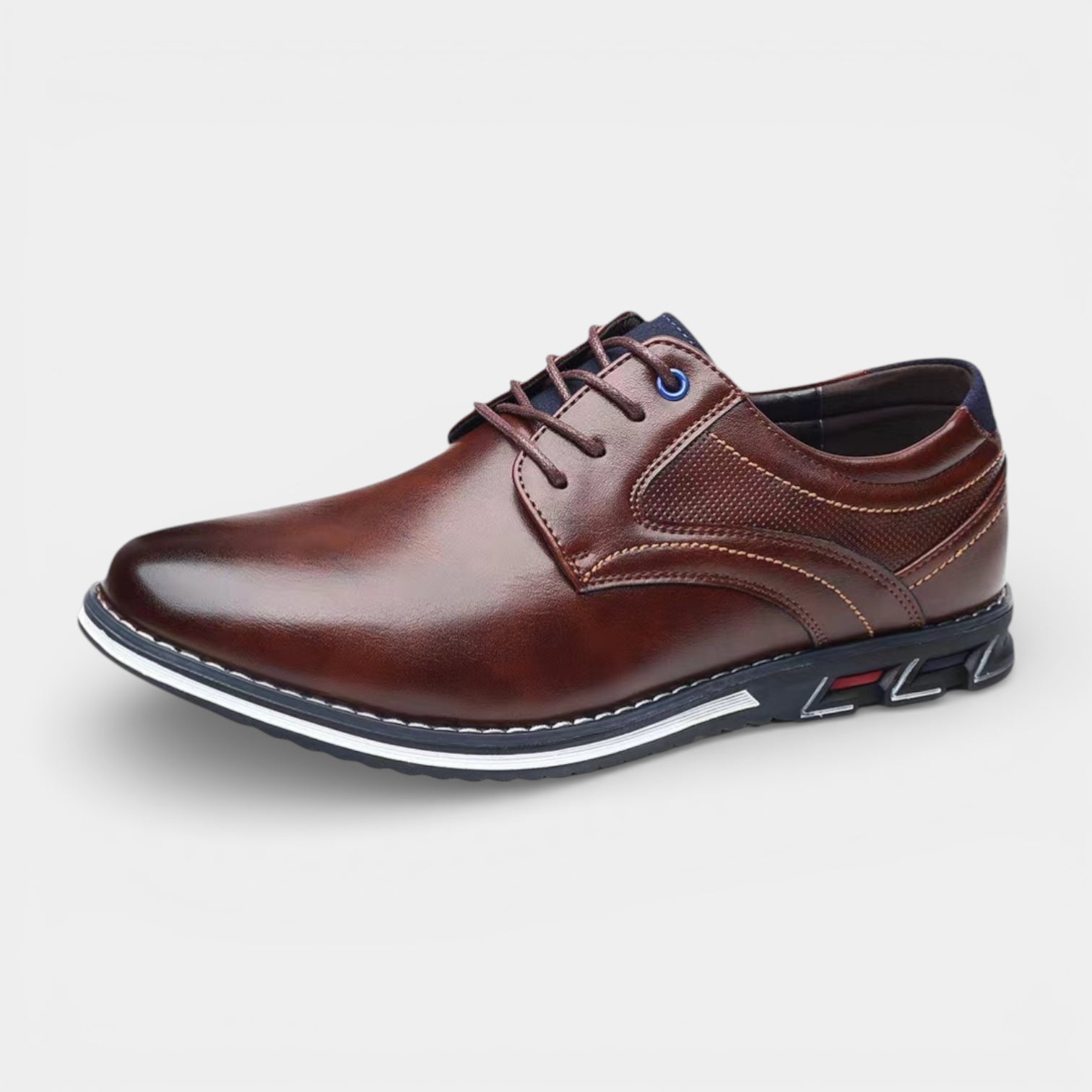 Vintares | Men’s Lace-Up Derby Shoes with Comfort