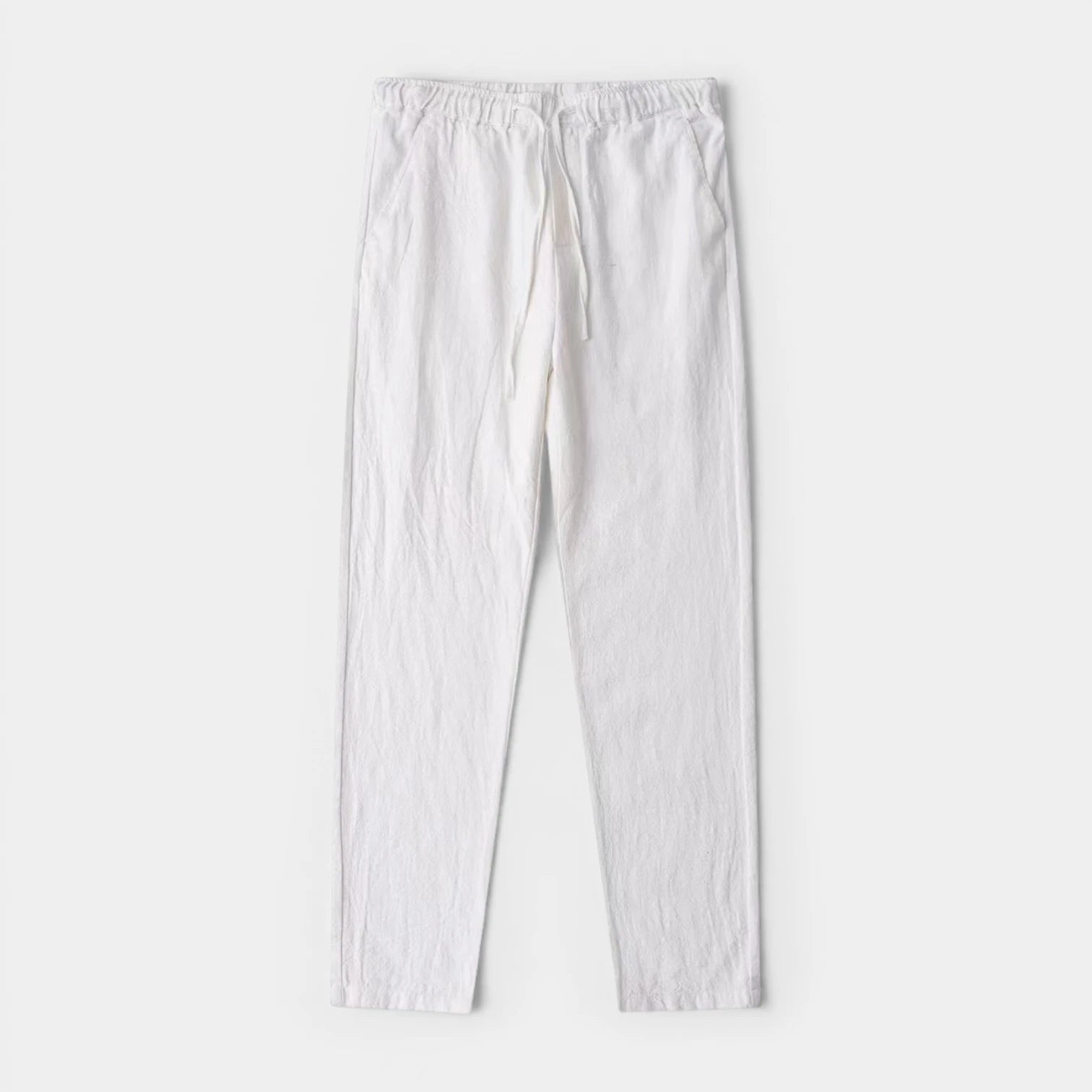 Vintares | Men’s Drawstring Elastic Waist Straight Leg Pants