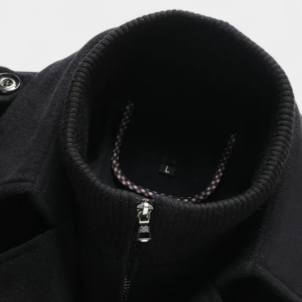 Vintares | Military Wool Coat for Men
