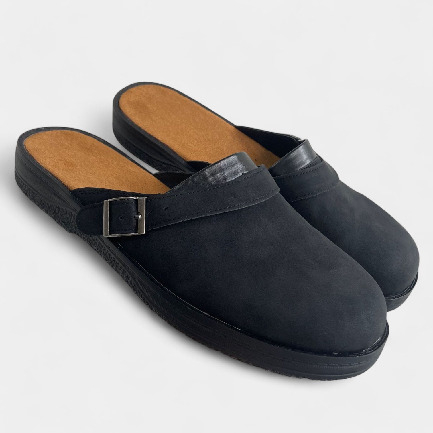Vintares | Suede Slipper Clogs for Men