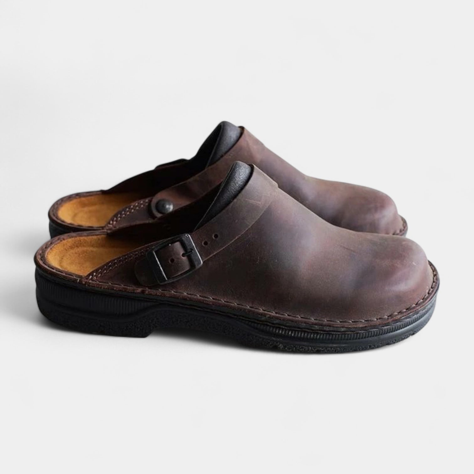 Vintares | Suede Slipper Clogs for Men