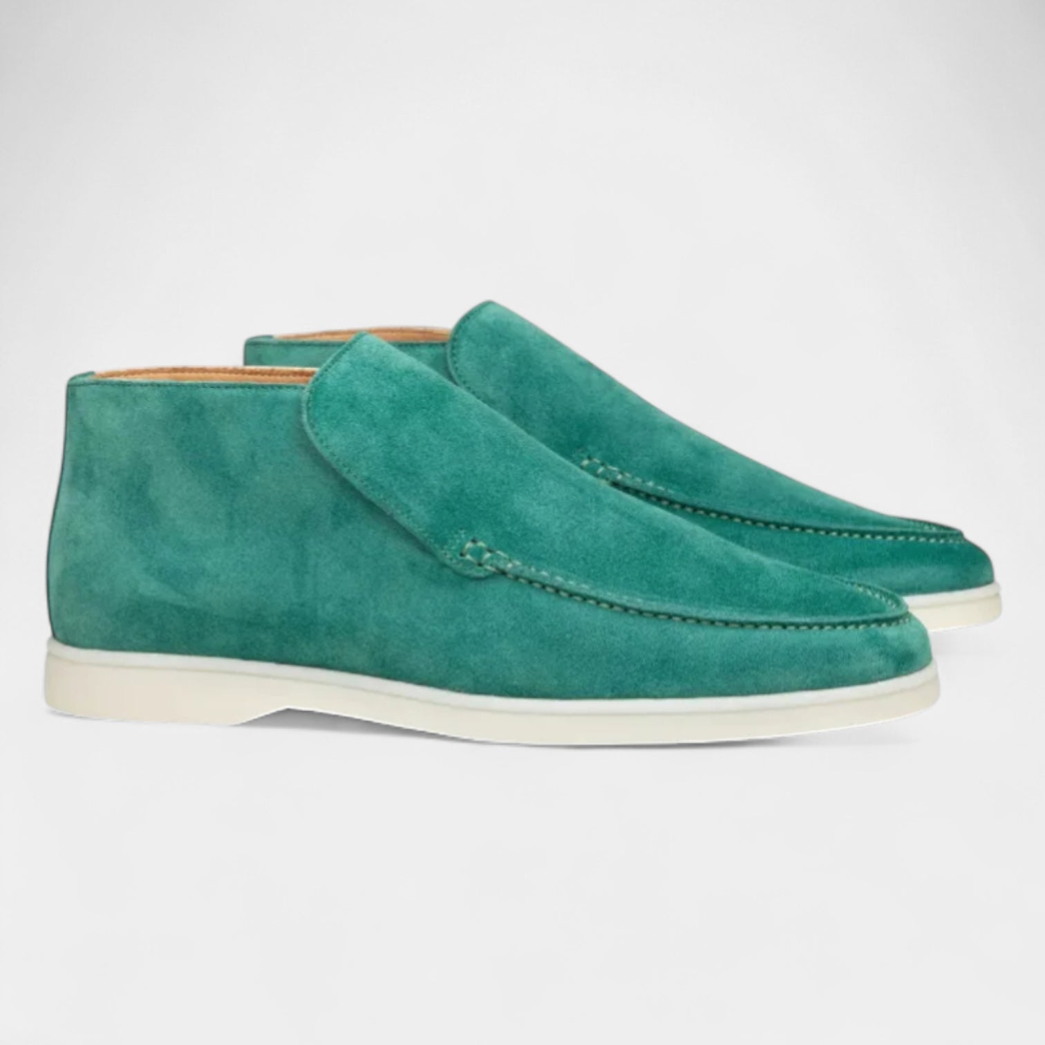 Vintares | Suede High-Top Loafers for Men