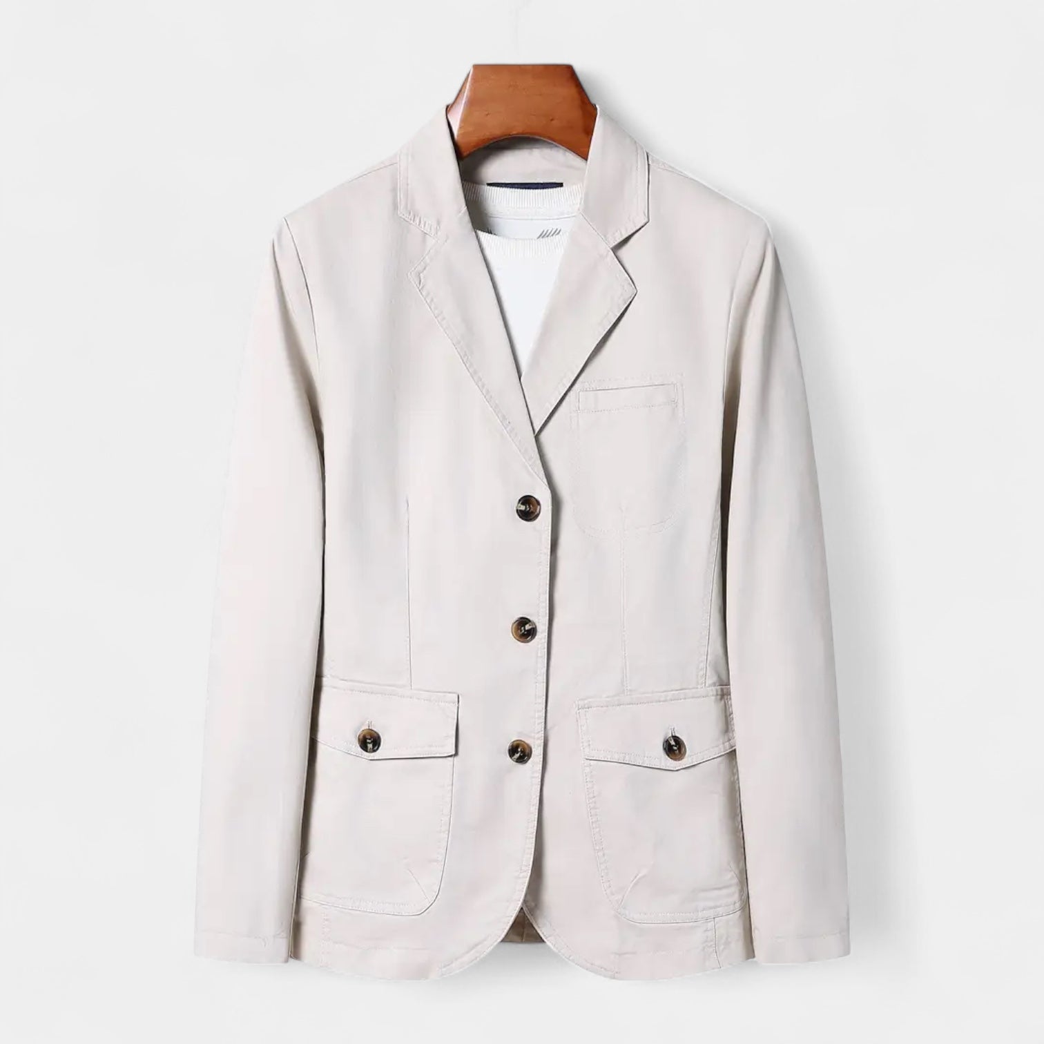 Vintares | Casual Cotton Blazer for Men