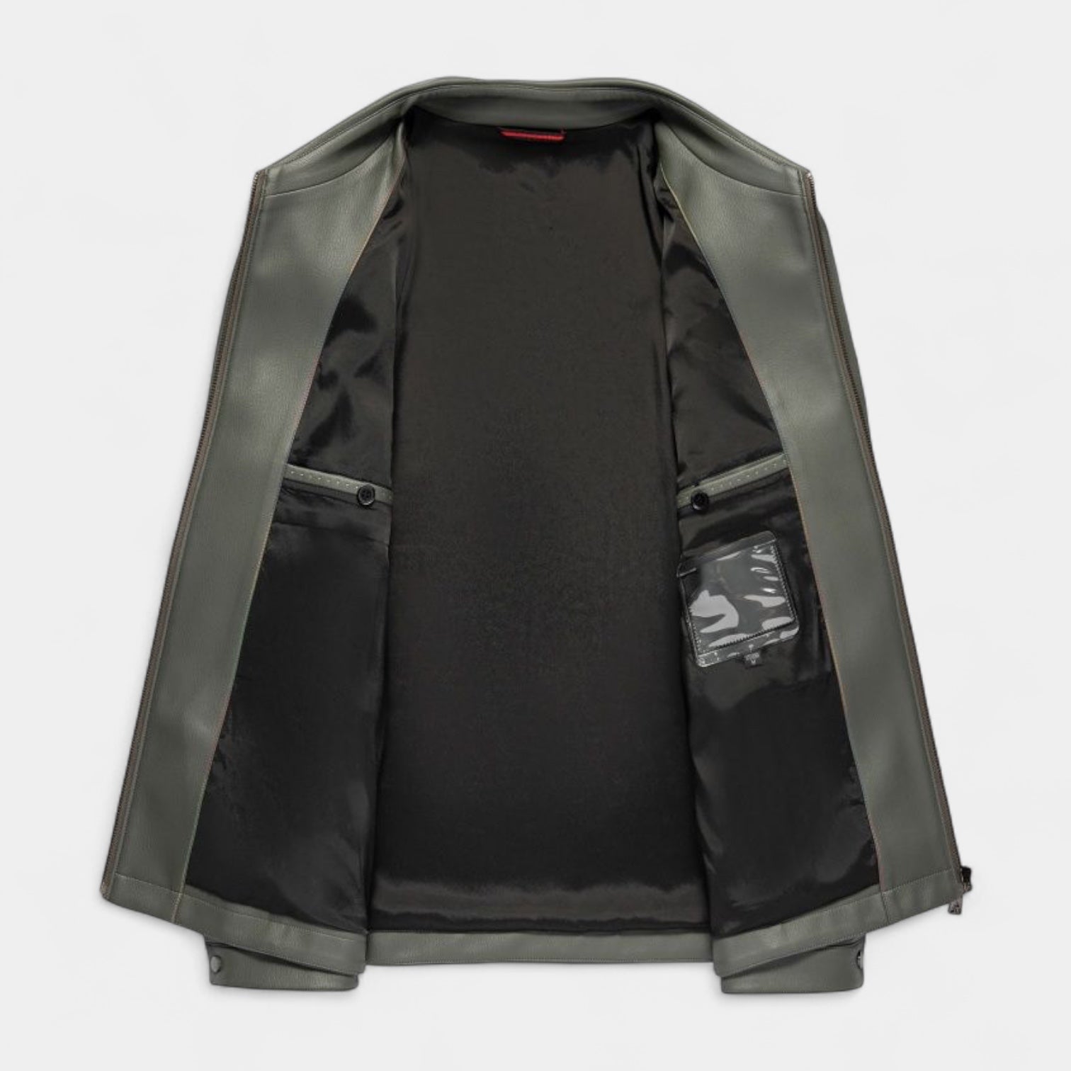 Vintares | Genuine Leather Jacket for Men – Classic Minimalist Design