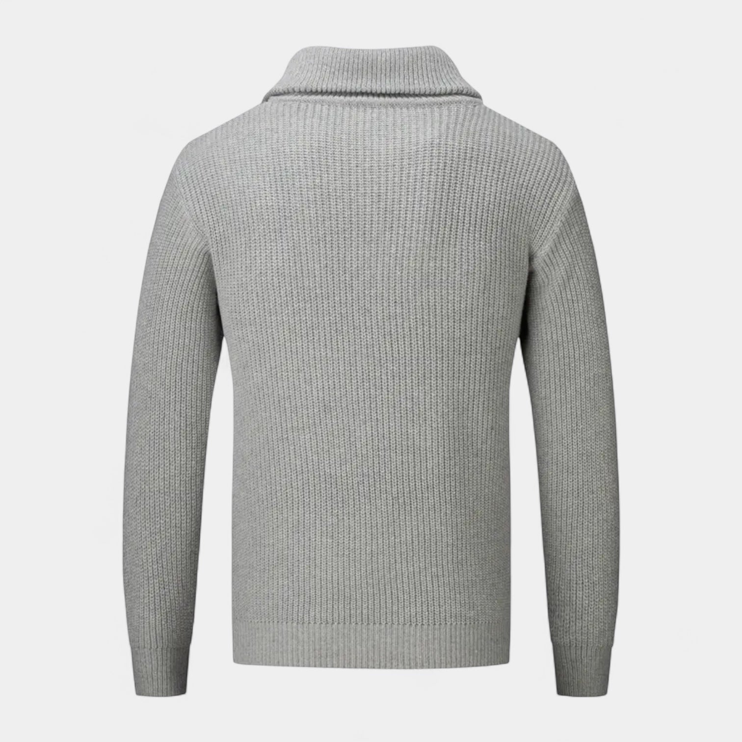 Vintares | Knitted Half-Zip Jumper for Men