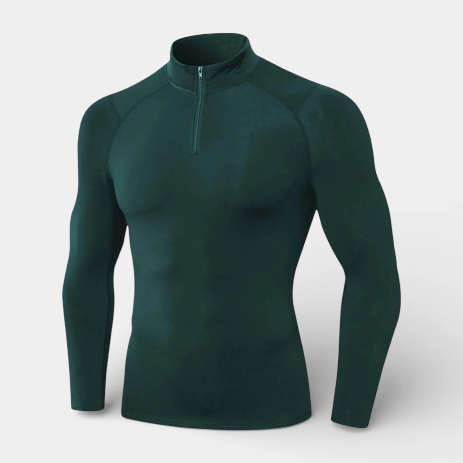 Quarter-Zip Athletic Pullover Long Sleeve for Men