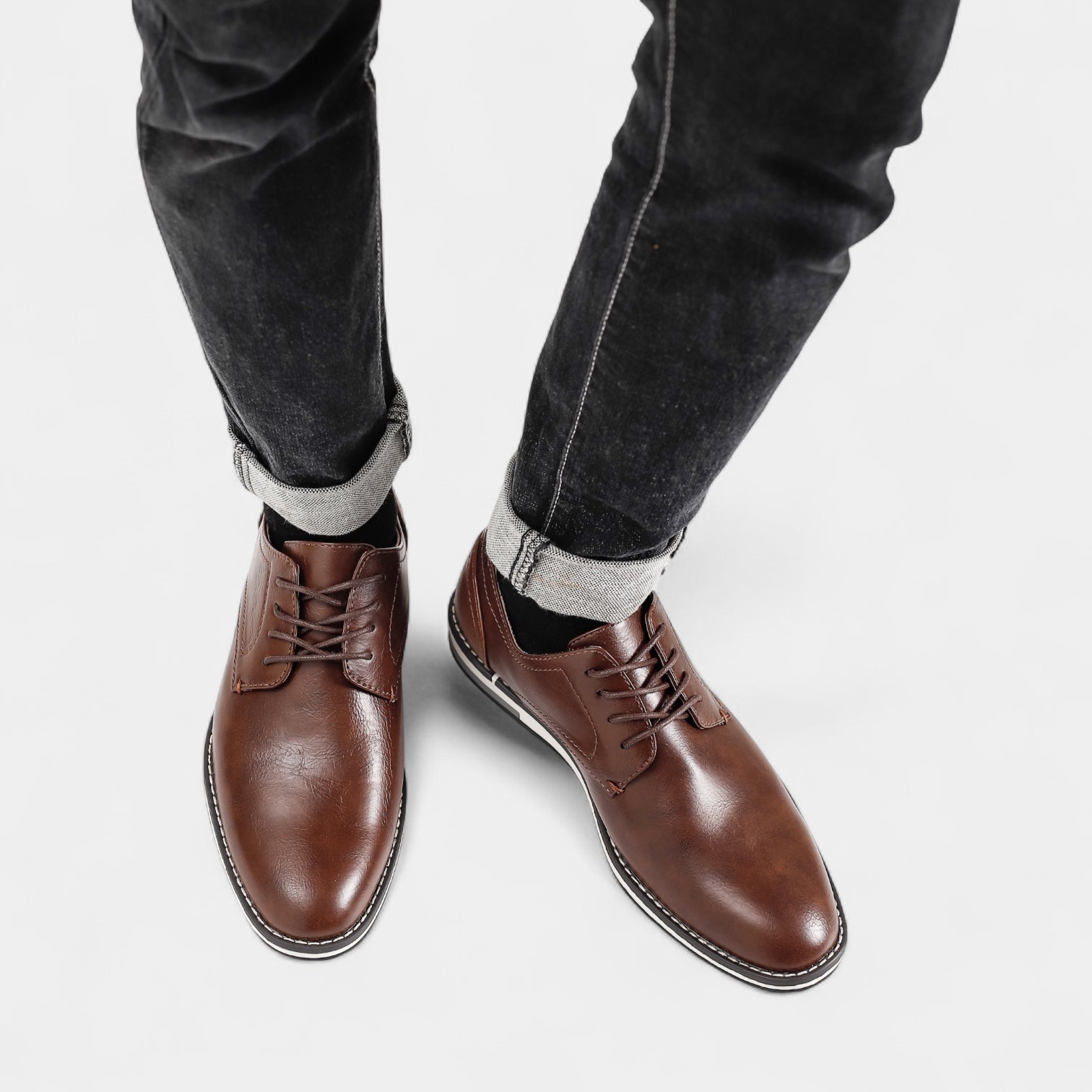 Vintares | Leather Loafer Shoes for Men