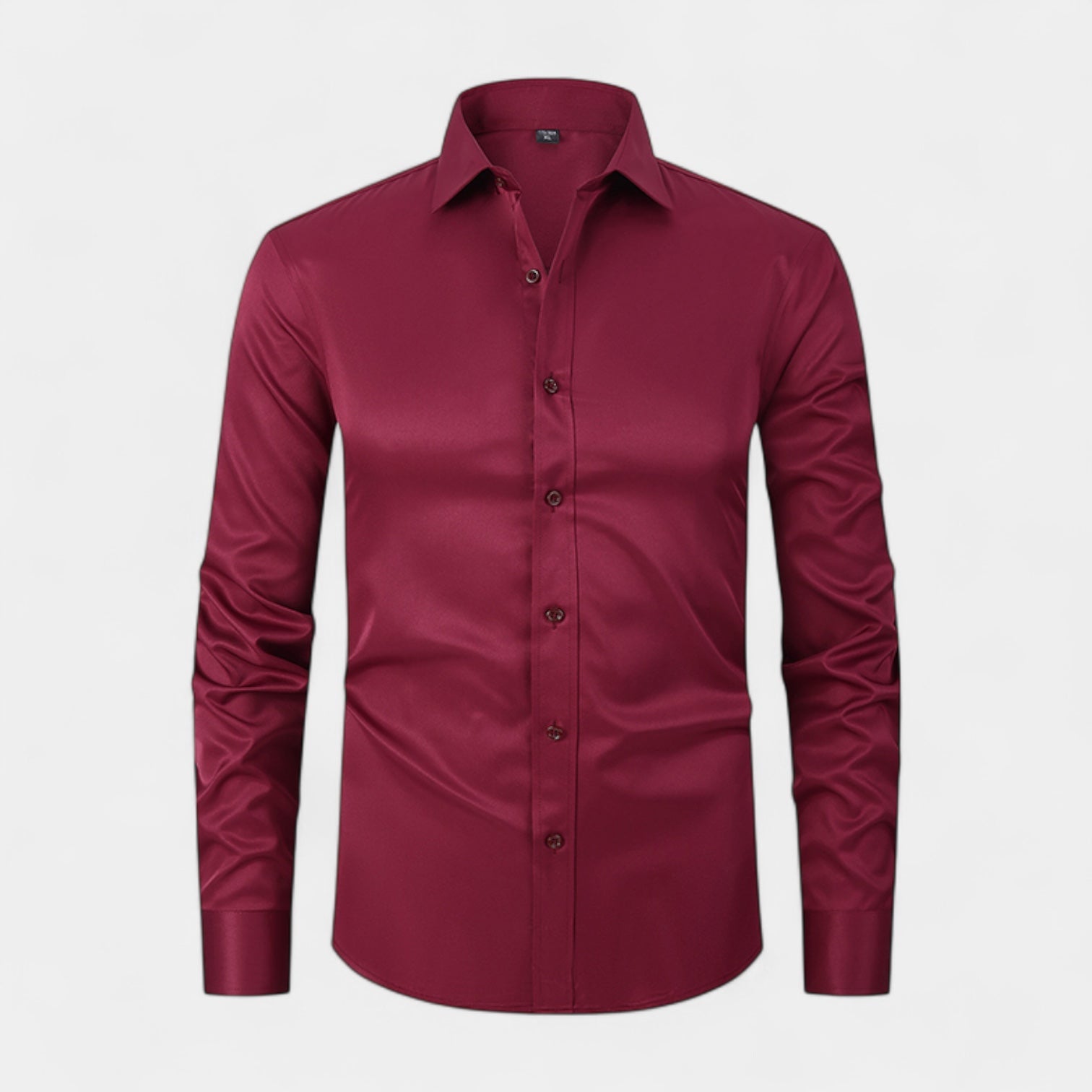 Vintares | Slim Button-Down Shirt for Men