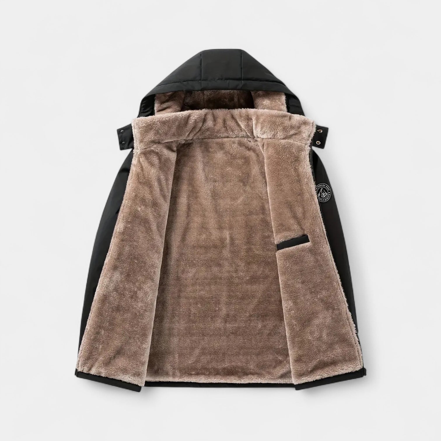 Vintares | Fleece Lined Winter Jacket for Men