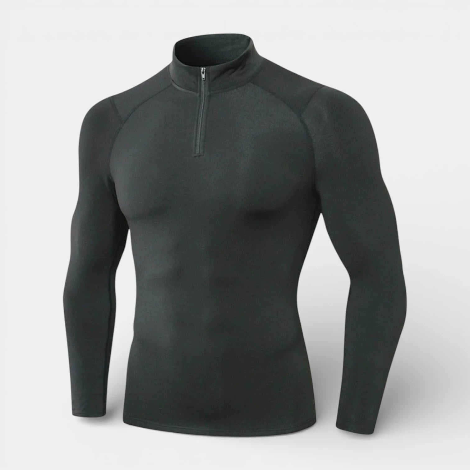 Quarter-Zip Athletic Pullover Long Sleeve for Men