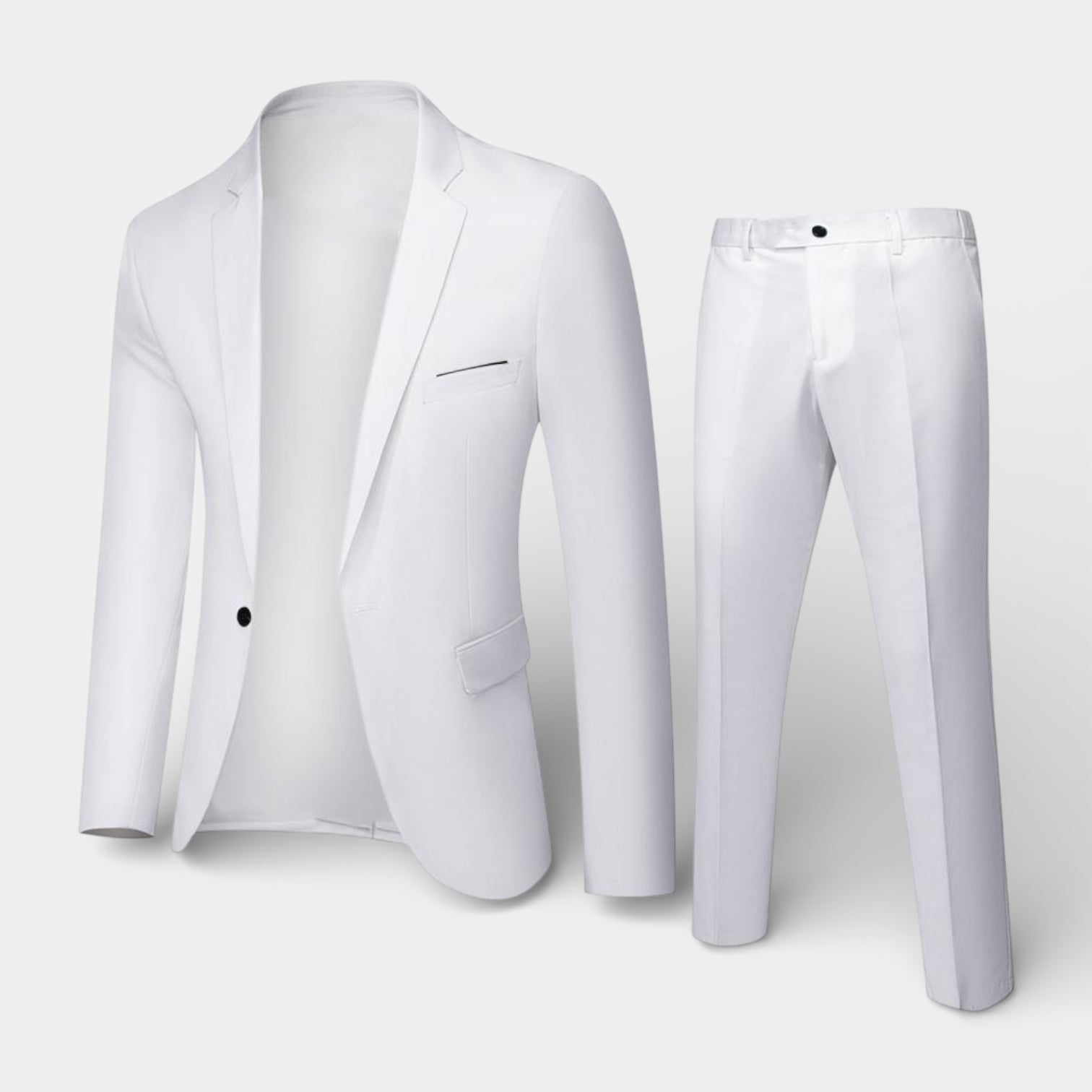 Vintares | Men’s Two-Piece Suit Set – Slim Tailored