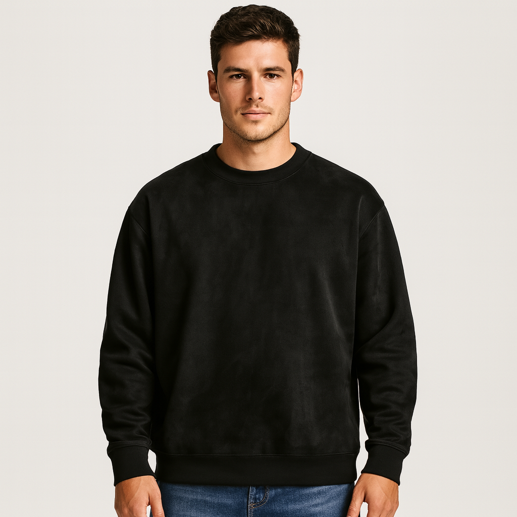 Vintares | Washed Crewneck Sweater for Men