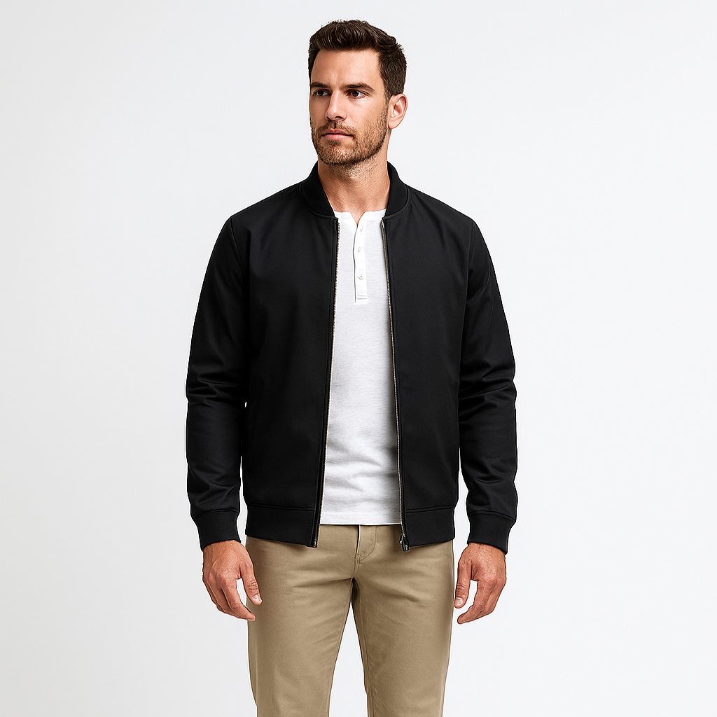 Vintares | Lightweight Harrington Jacket - Business Bomber