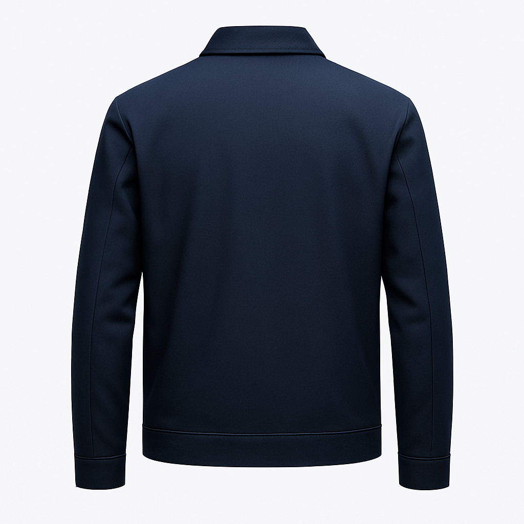 Vintares | Classic Business-Fit Jacket with Button Closure
